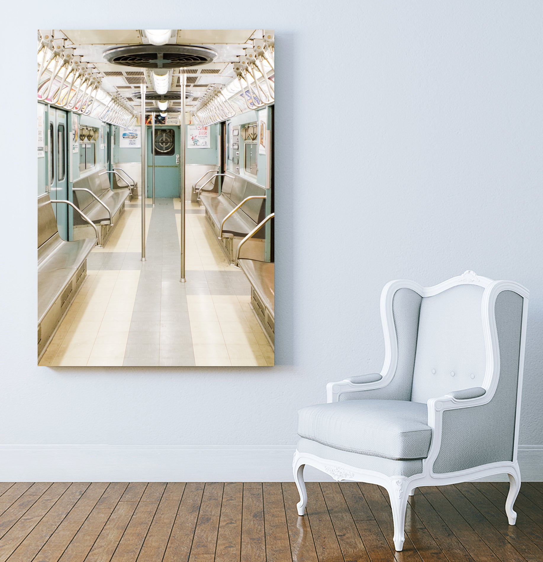 Subway Past by Tara Vorhes on GIANT ART - gray photo manipulation