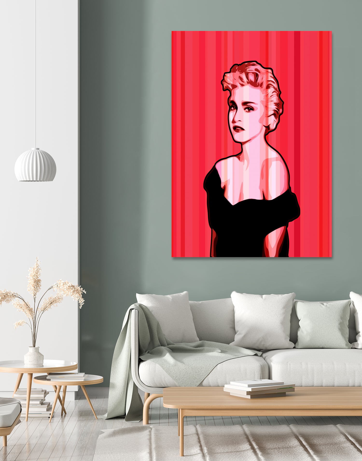 Madonna | Pop Art by William Cuccio on GIANT ART - pink digital painting