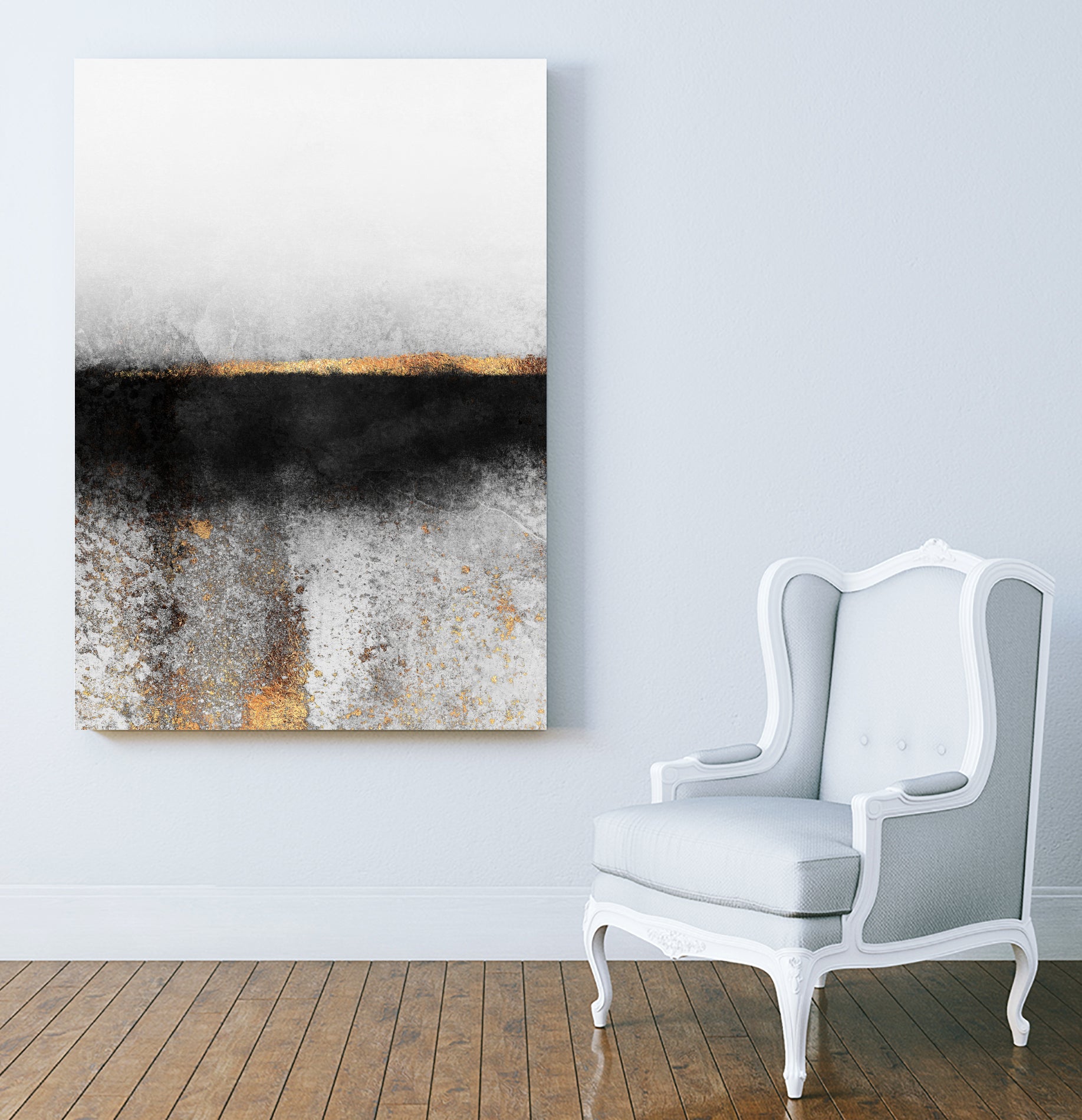 Soot and gold by Elisabeth Fredriksson on GIANT ART - black mixed media
