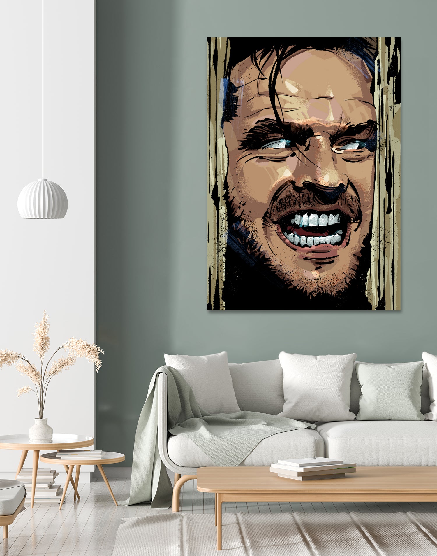 The Shining by Nikita Abakumov on GIANT ART - yellow digital painting