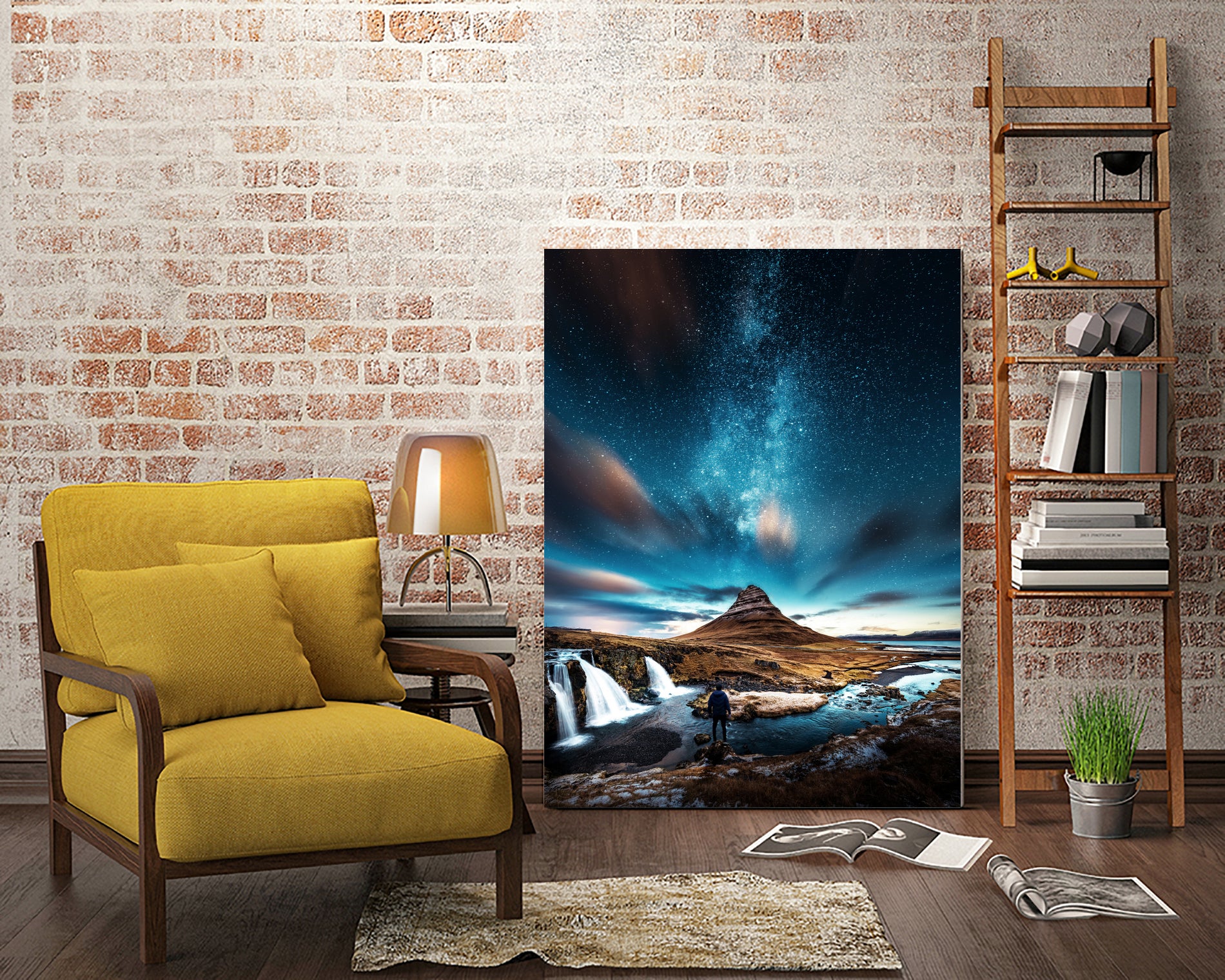 nature-37 by Nikita Abakumov on GIANT ART - blue mixed media