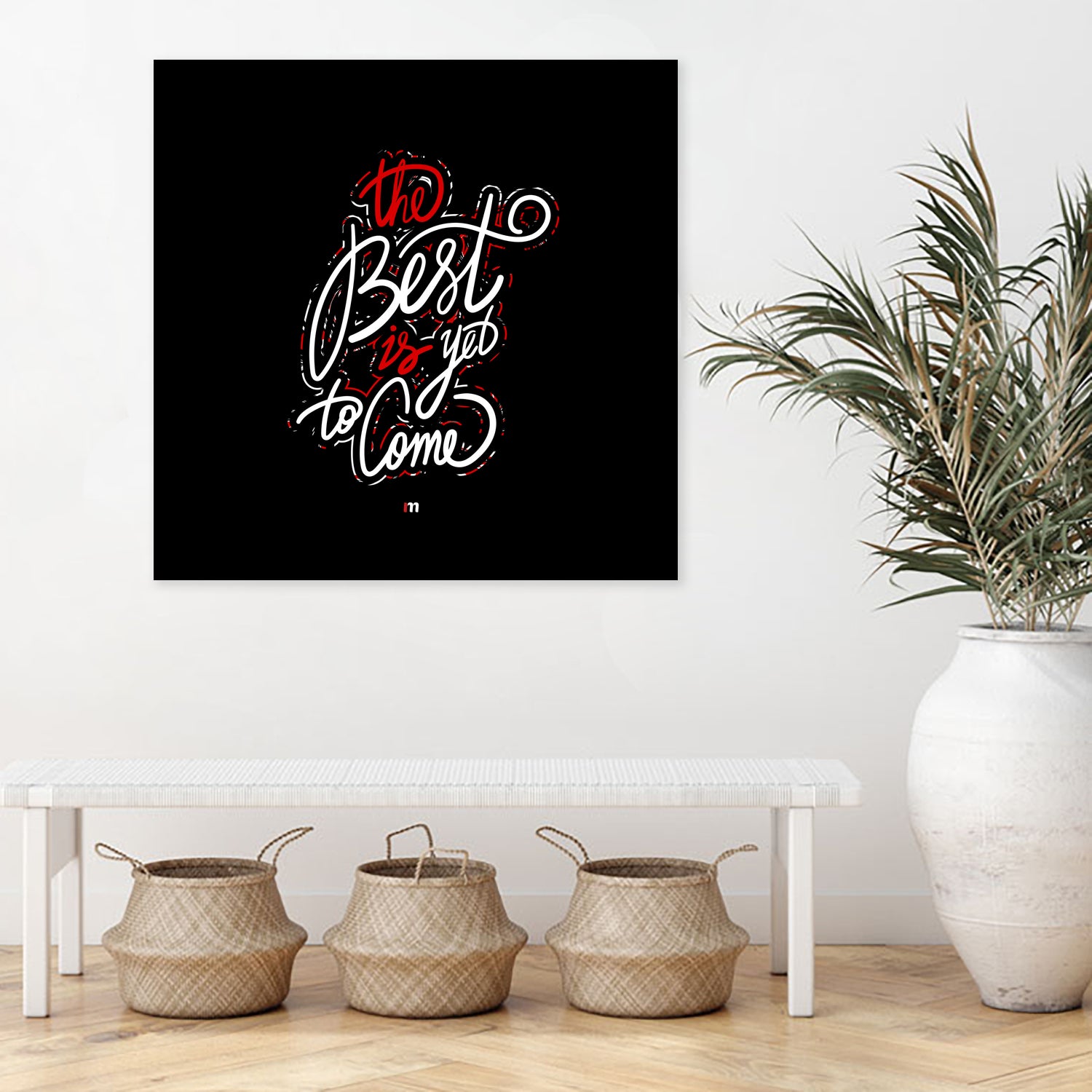 Best to Come by Mariana Angelova on GIANT ART - black typography