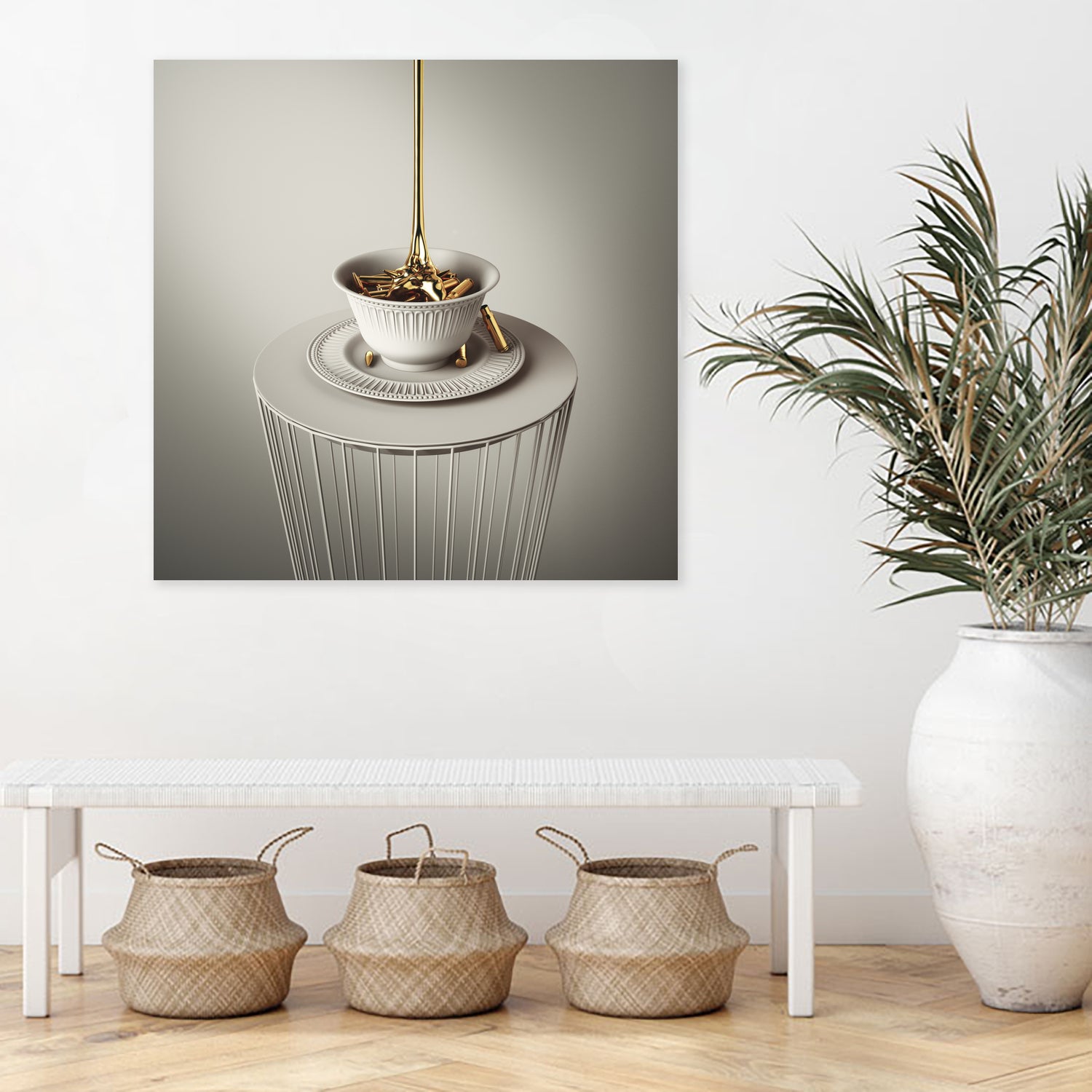 First Meal - Bullets by Vigan Tafili on GIANT ART - white 3d art