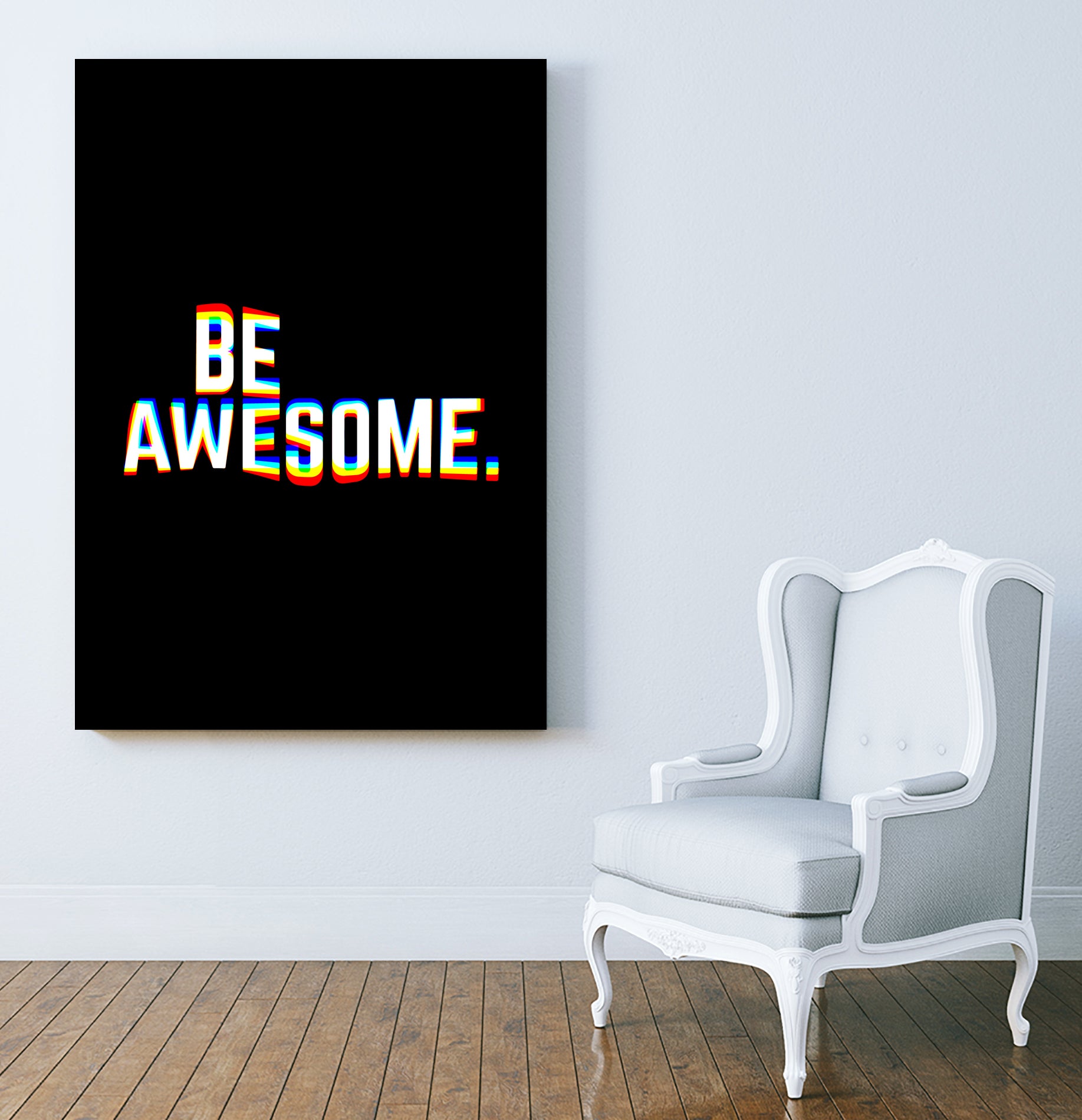 Be Awesome by Afif Quilimo on GIANT ART - black digital painting