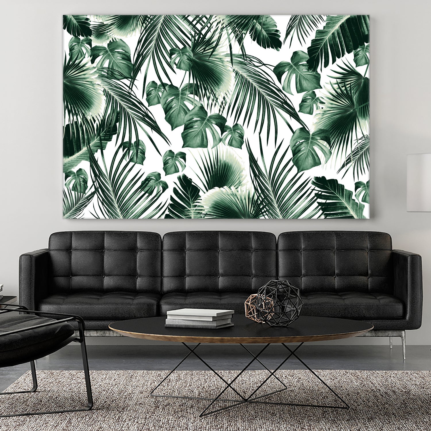 Tropical Jungle Leaves 7 by Anitas Bellas Art on GIANT ART - green botanical leaves