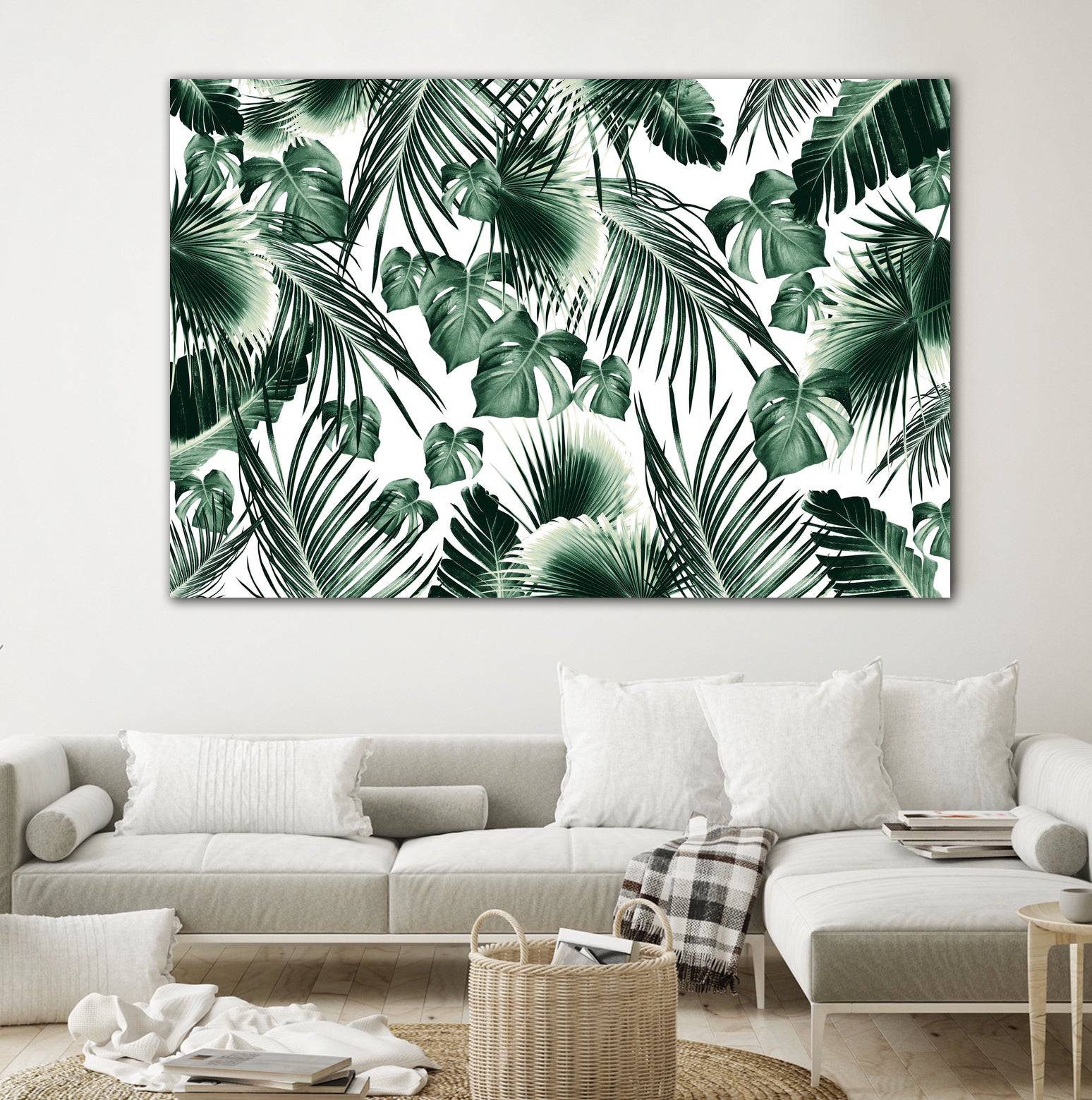 Tropical Jungle Leaves 7 by Anitas Bellas Art on GIANT ART - green botanical leaves