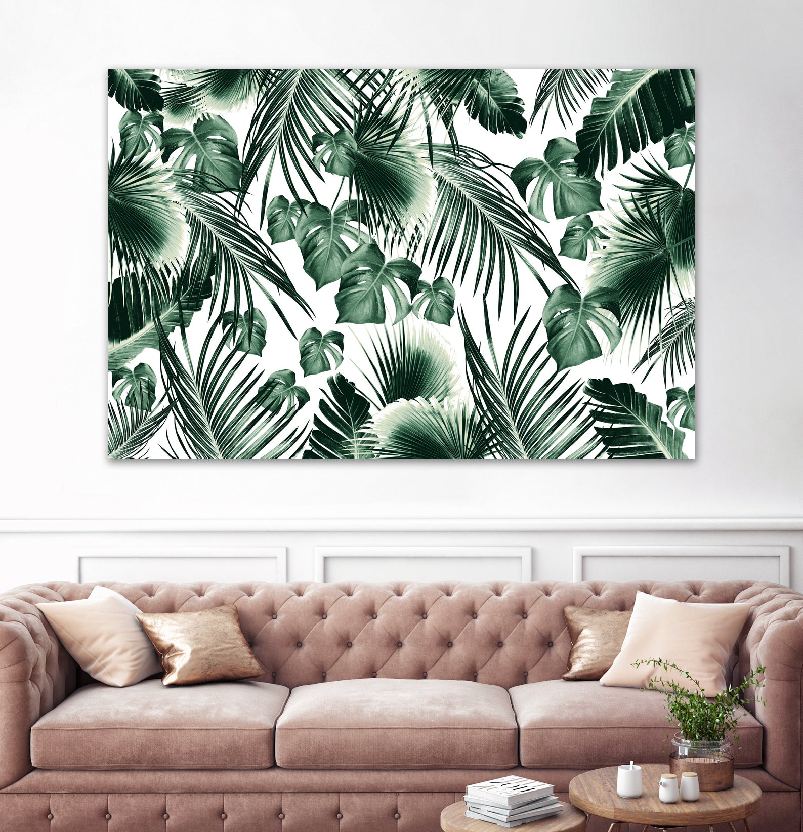 Tropical Jungle Leaves 7 by Anitas Bellas Art on GIANT ART - green botanical leaves