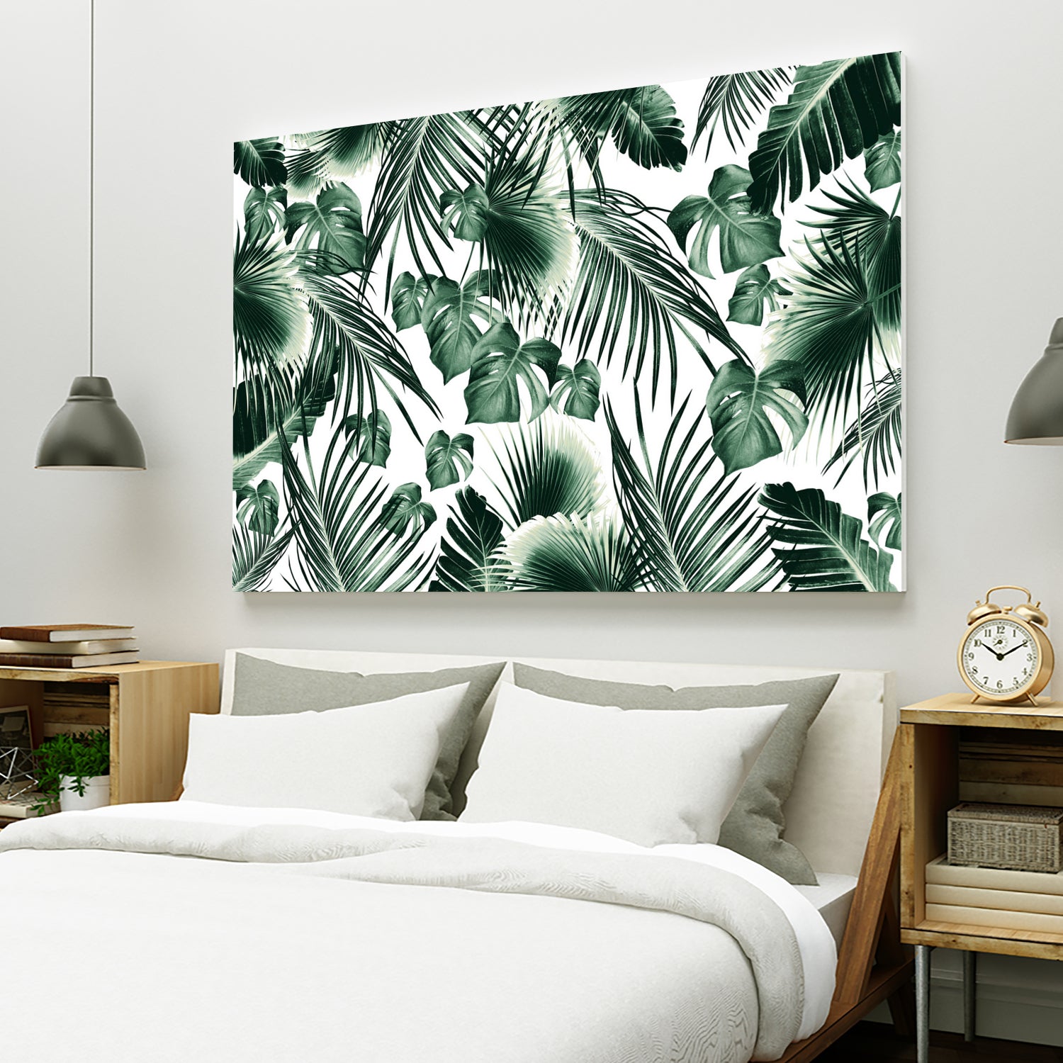 Tropical Jungle Leaves 7 by Anitas Bellas Art on GIANT ART - green botanical leaves