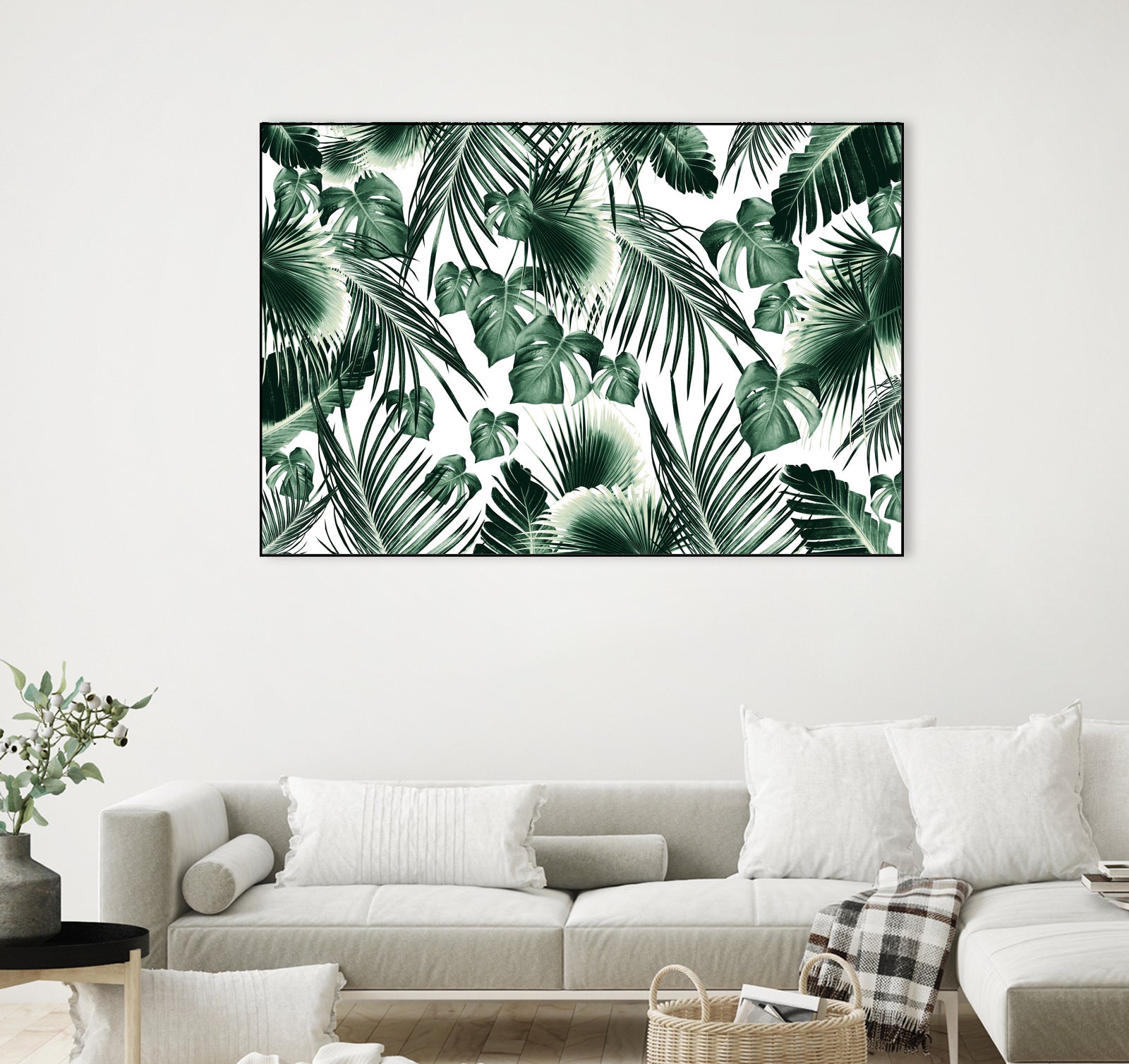 Tropical Jungle Leaves 7 by Anitas Bellas Art on GIANT ART - green botanical leaves
