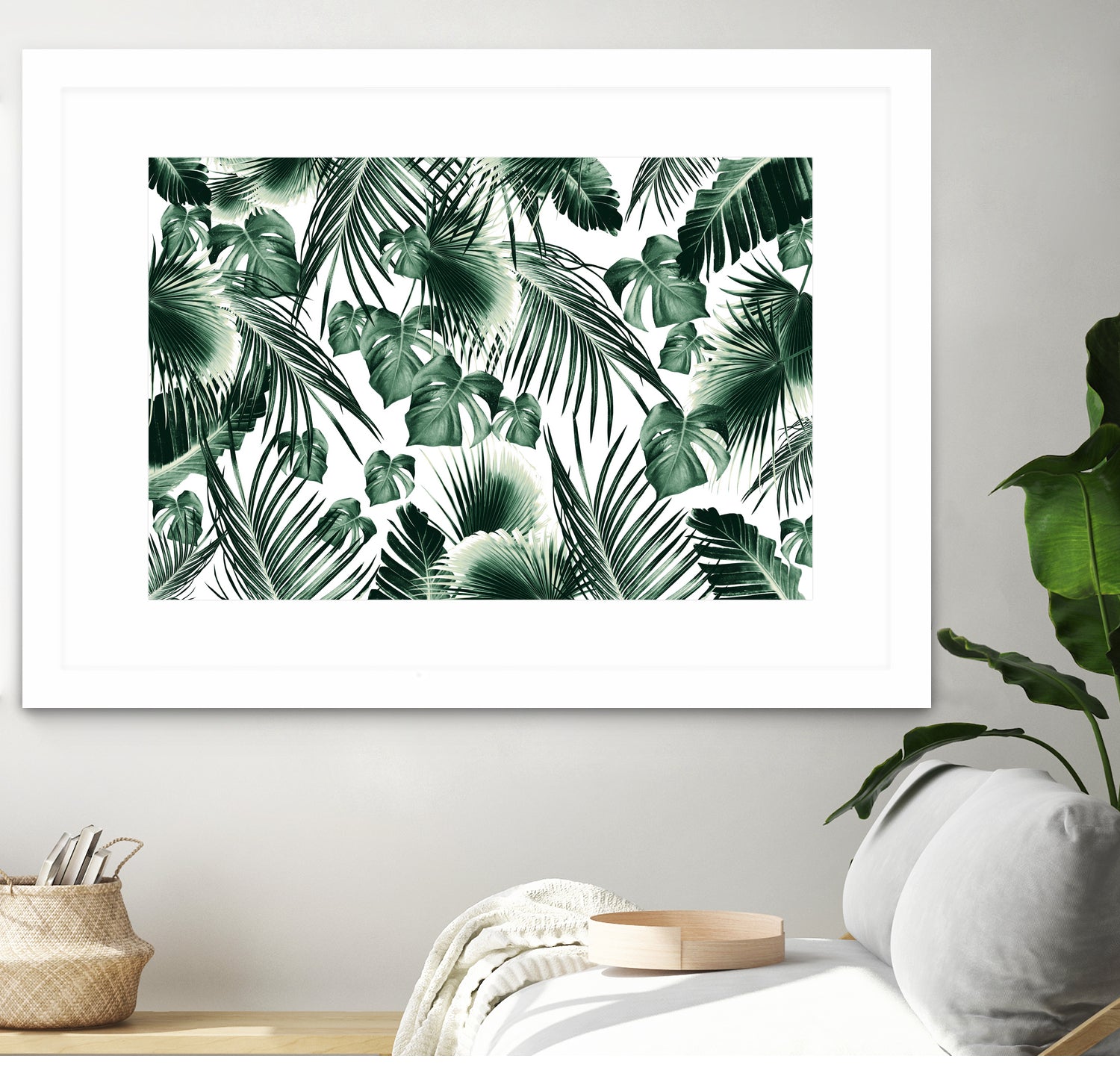 Tropical Jungle Leaves 7 by Anitas Bellas Art on GIANT ART - green botanical leaves