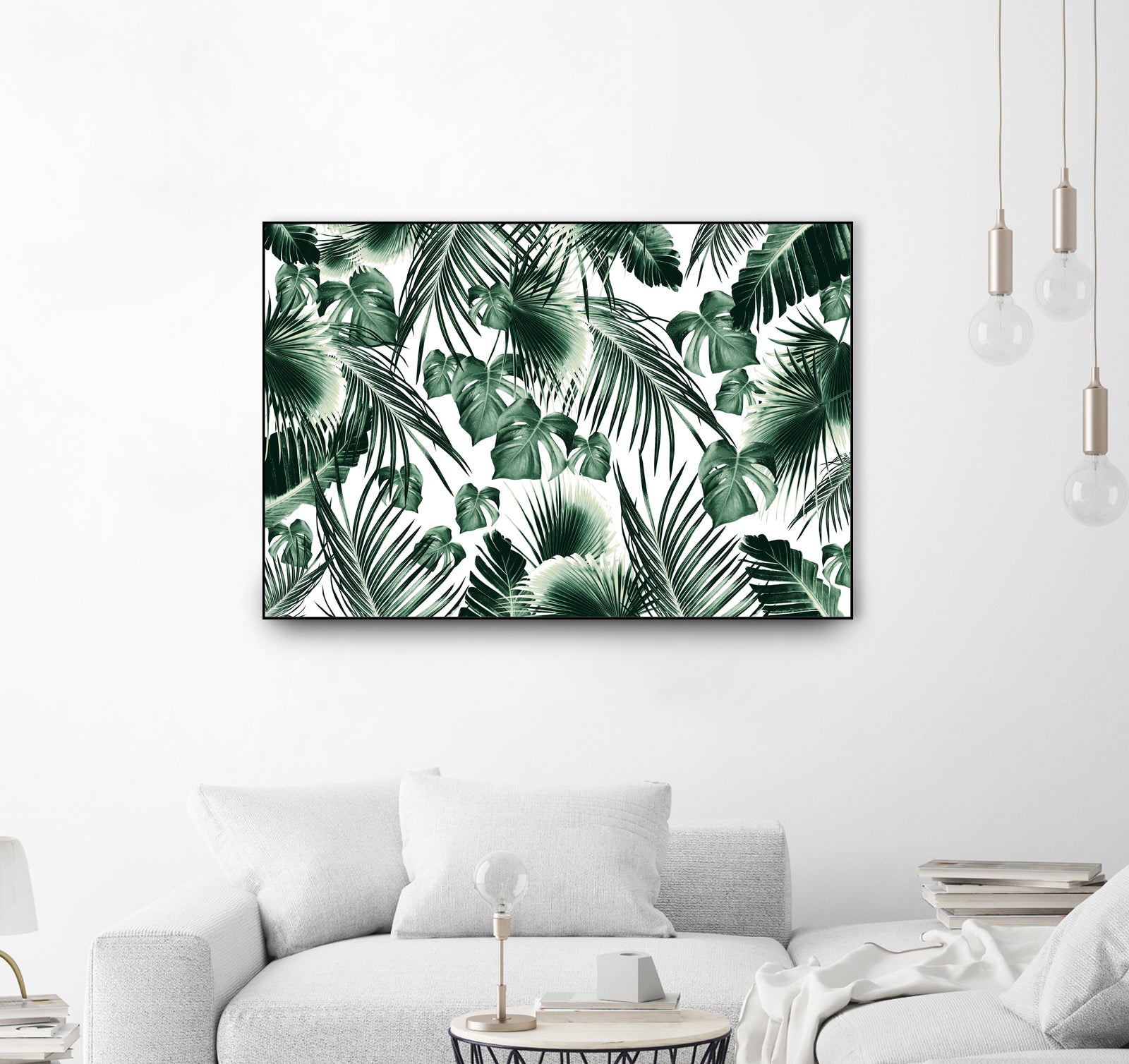 Tropical Jungle Leaves 7 by Anitas Bellas Art on GIANT ART - green botanical leaves