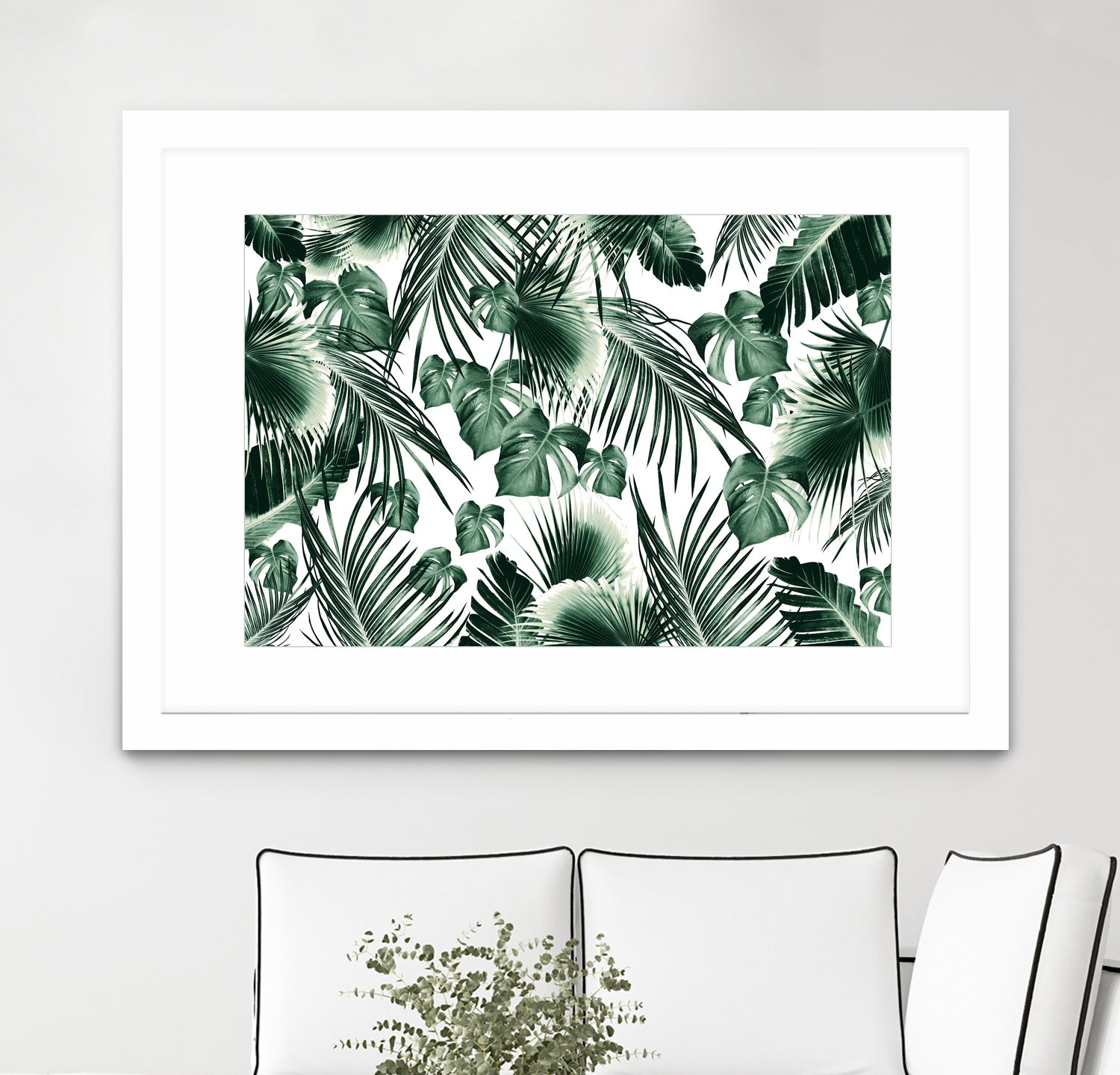 Tropical Jungle Leaves 7 by Anitas Bellas Art on GIANT ART - green botanical leaves