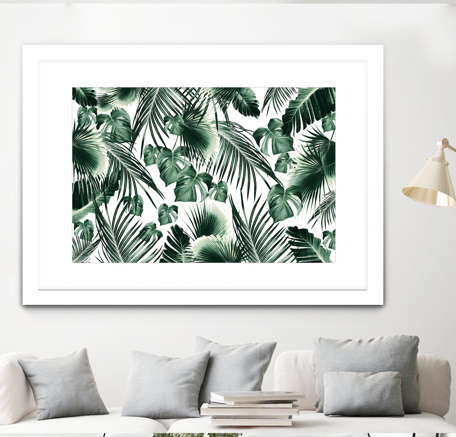 Tropical Jungle Leaves 7 by Anitas Bellas Art on GIANT ART - green botanical leaves