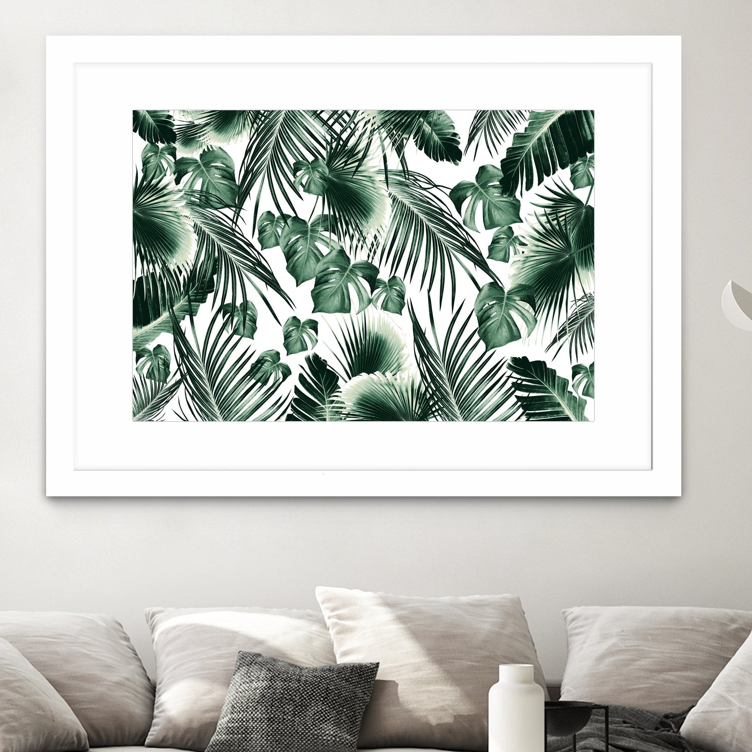 Tropical Jungle Leaves 7 by Anitas Bellas Art on GIANT ART - green botanical leaves
