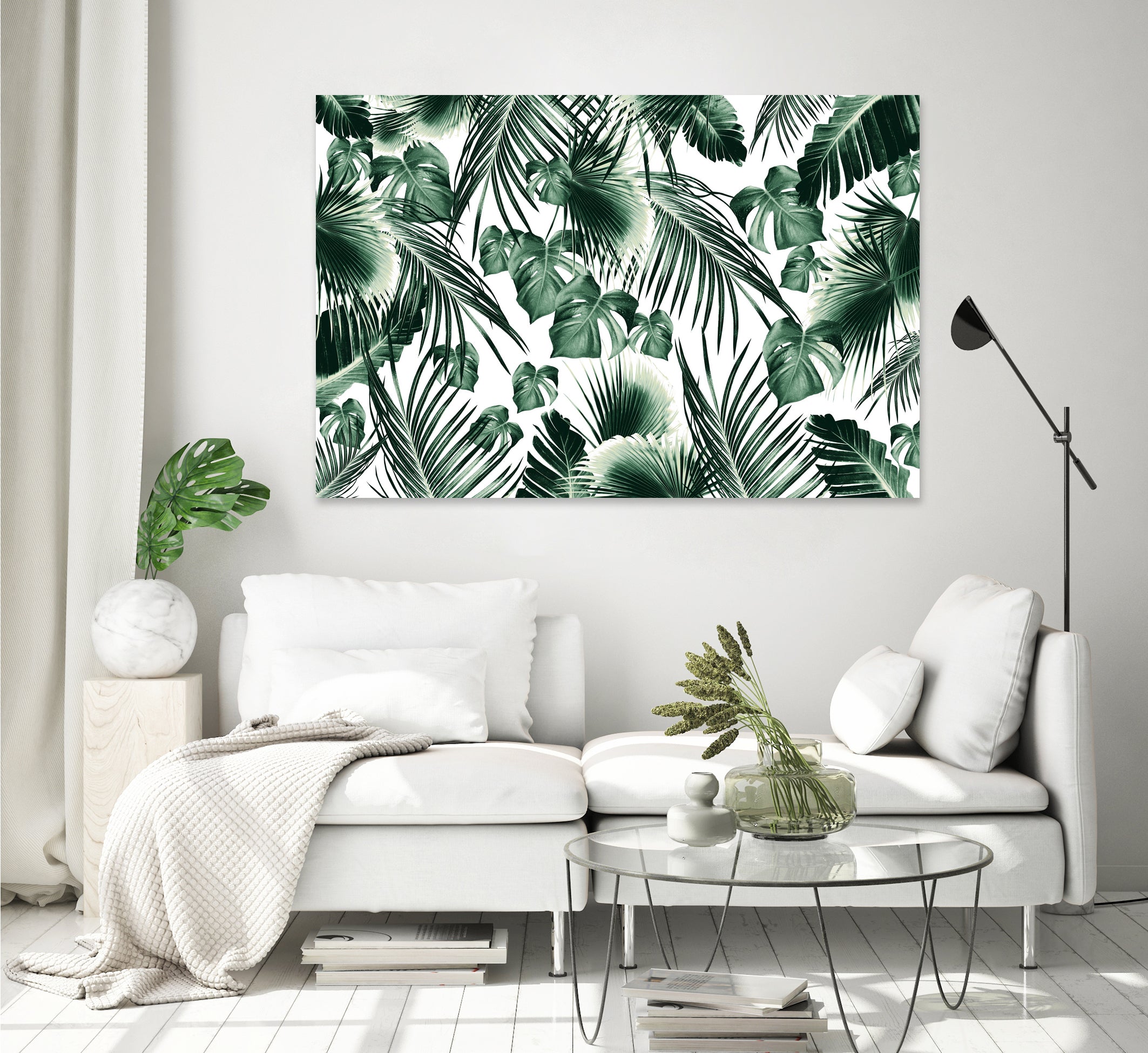 Tropical Jungle Leaves 7 by Anitas Bellas Art on GIANT ART - green botanical leaves