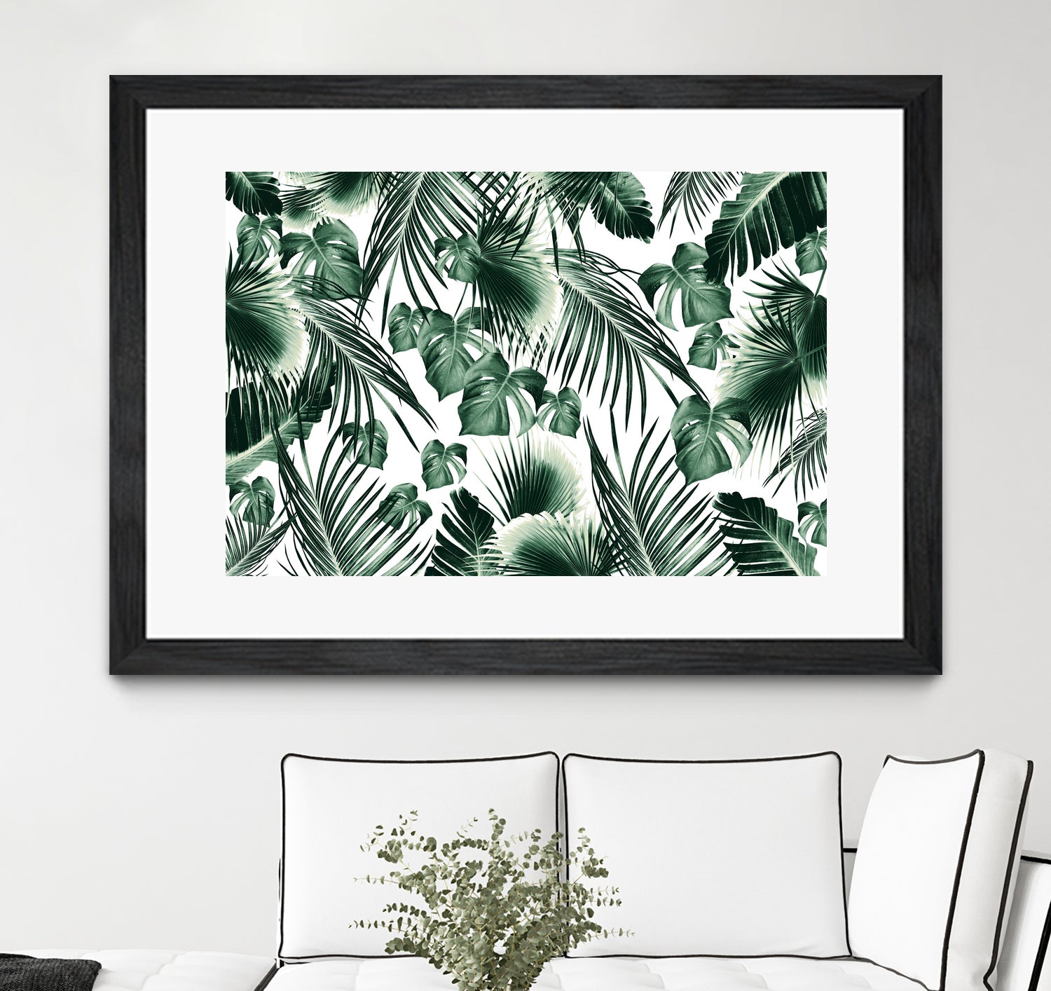 Tropical Jungle Leaves 7 by Anitas Bellas Art on GIANT ART - green botanical leaves