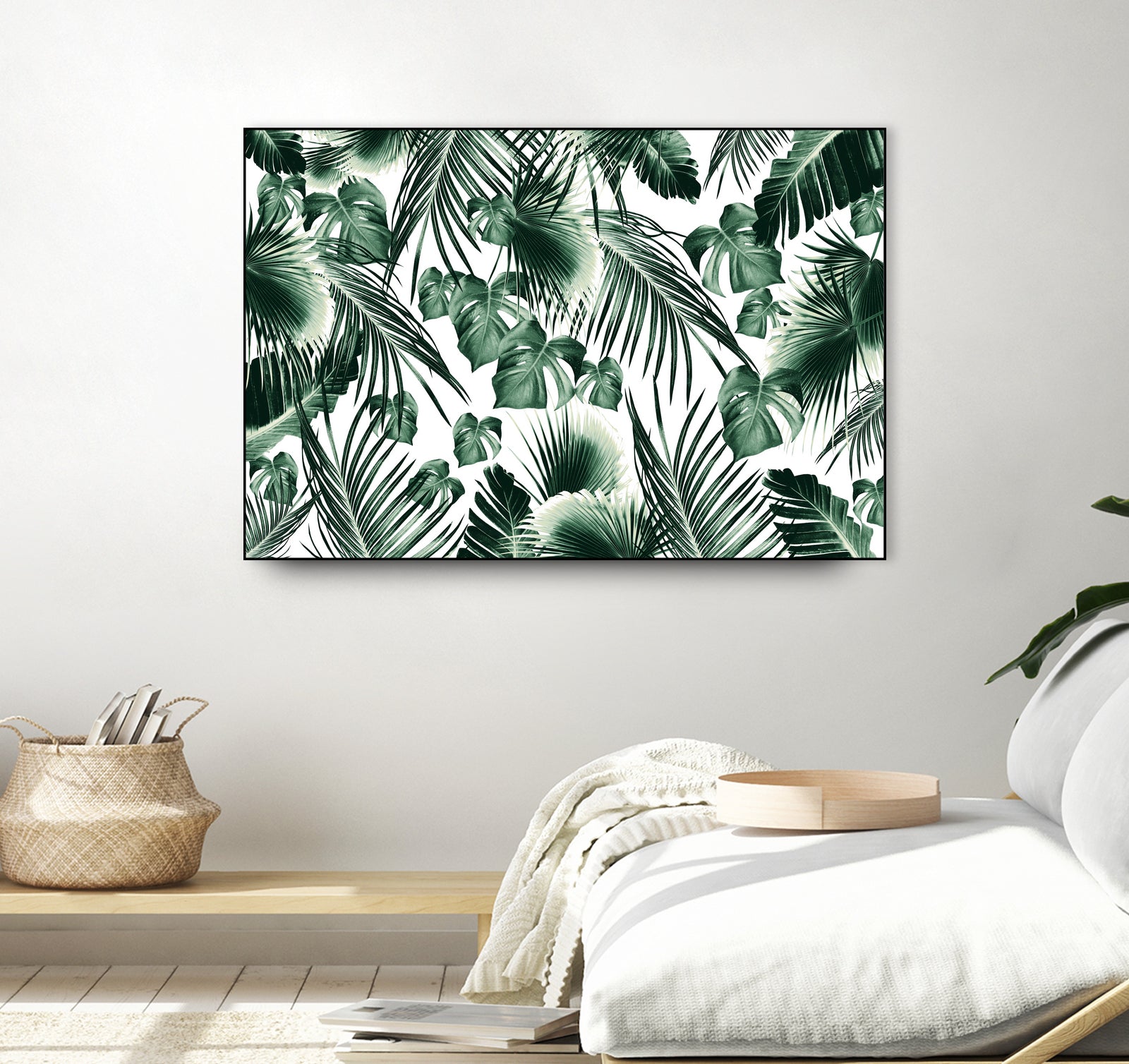 Tropical Jungle Leaves 7 by Anitas Bellas Art on GIANT ART - green botanical leaves