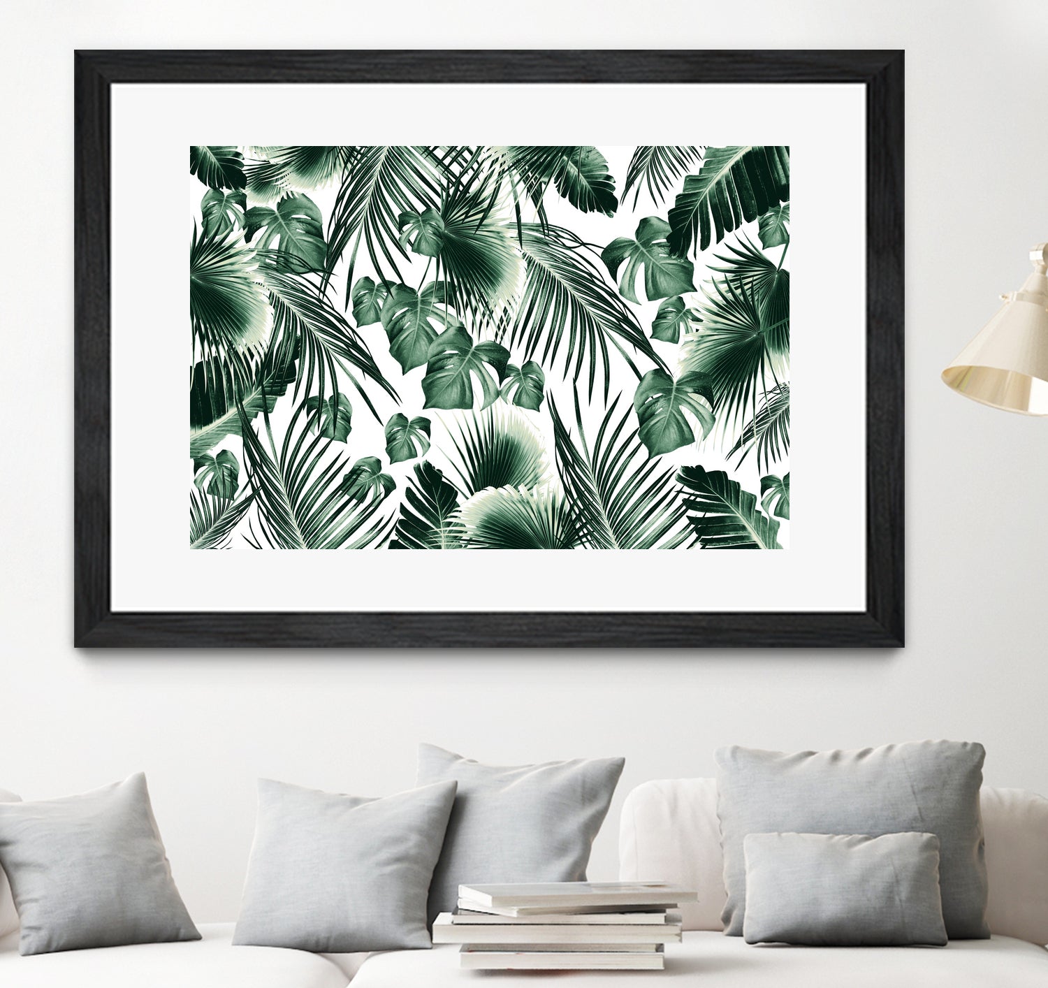 Tropical Jungle Leaves 7 by Anitas Bellas Art on GIANT ART - green botanical leaves