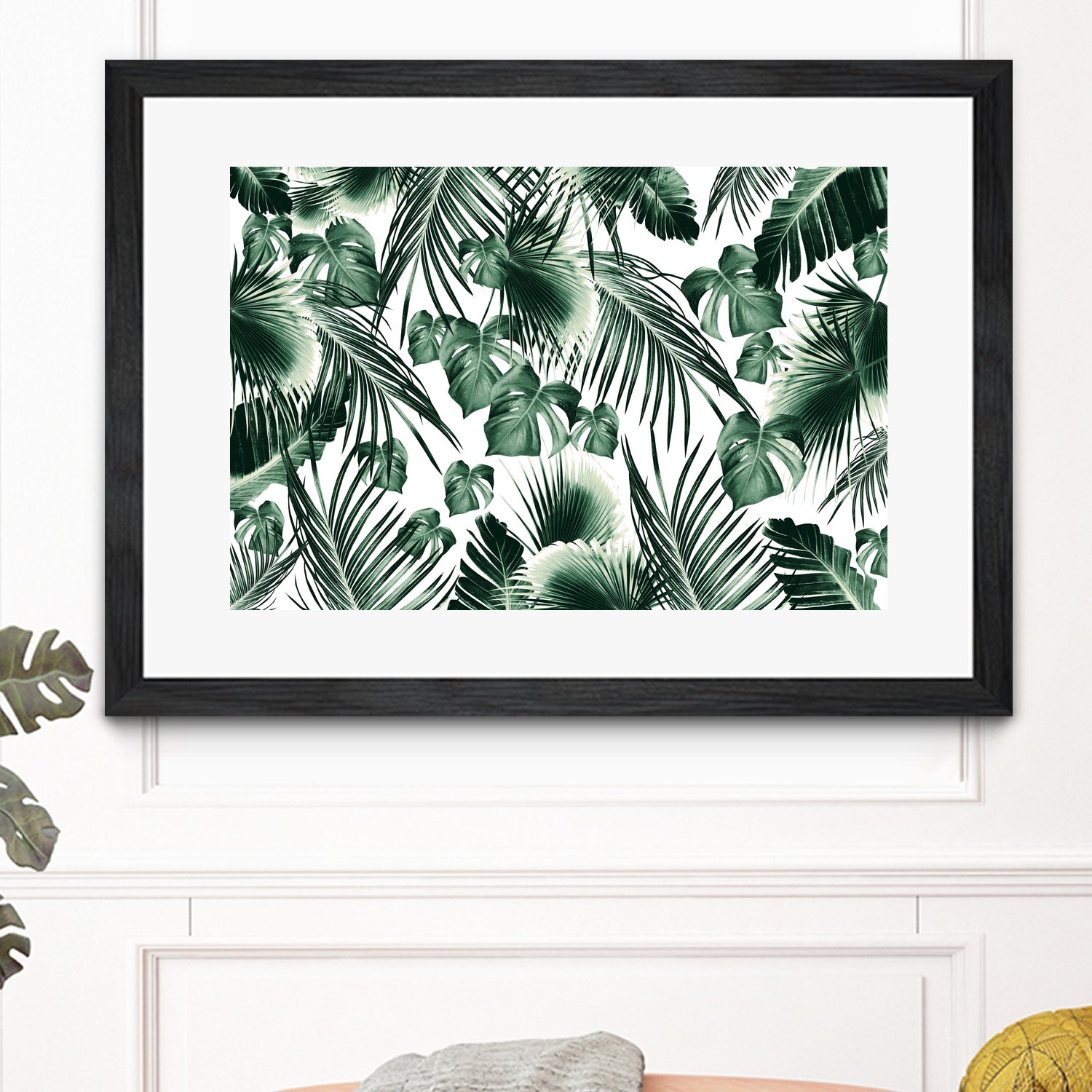 Tropical Jungle Leaves 7 by Anitas Bellas Art on GIANT ART - green botanical leaves