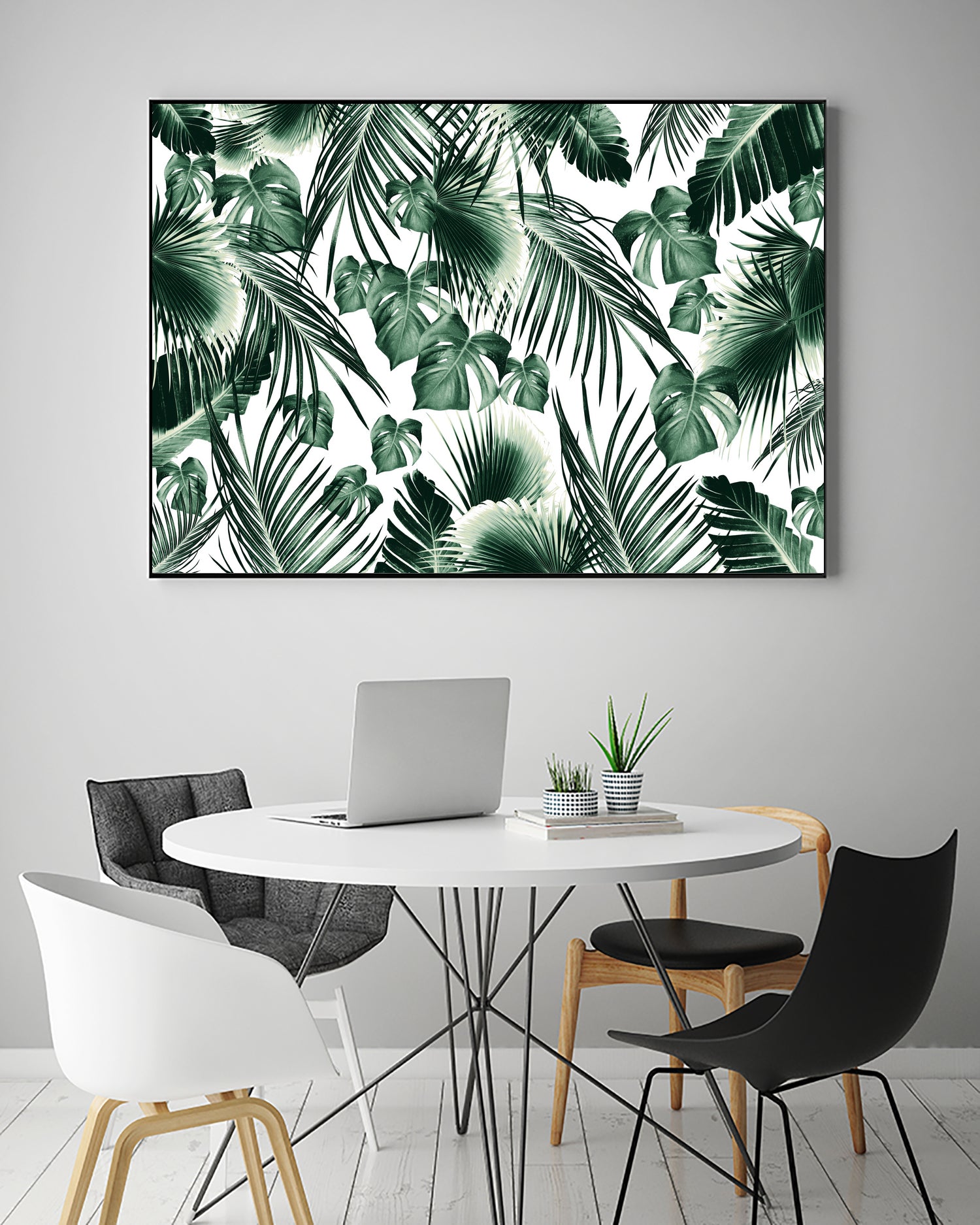 Tropical Jungle Leaves 7 by Anitas Bellas Art on GIANT ART - green botanical leaves