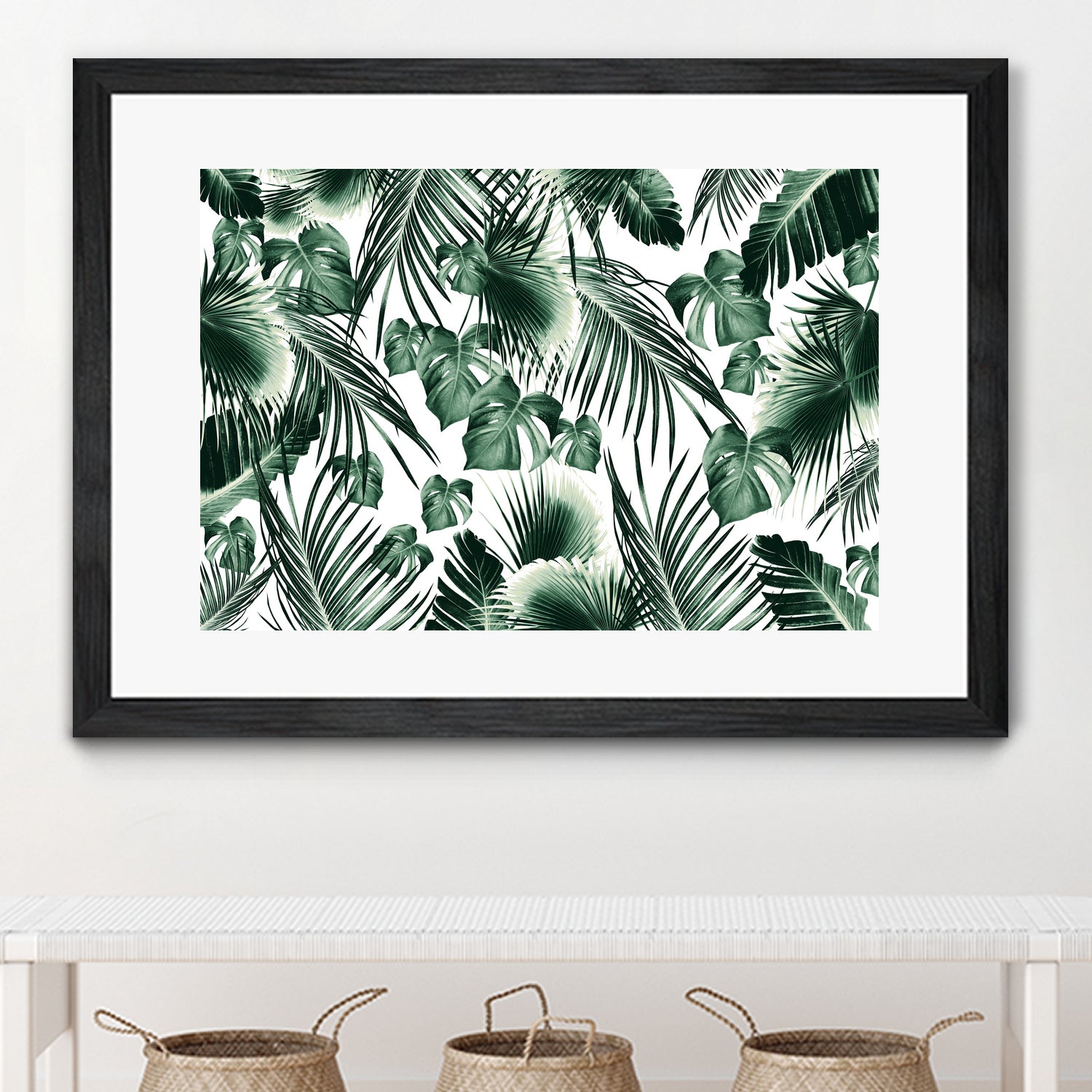 Tropical Jungle Leaves 7 by Anitas Bellas Art on GIANT ART - green botanical leaves