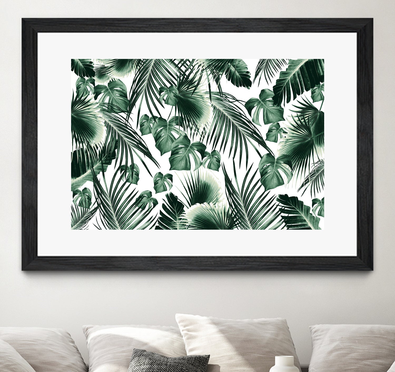 Tropical Jungle Leaves 7 by Anitas Bellas Art on GIANT ART - green botanical leaves