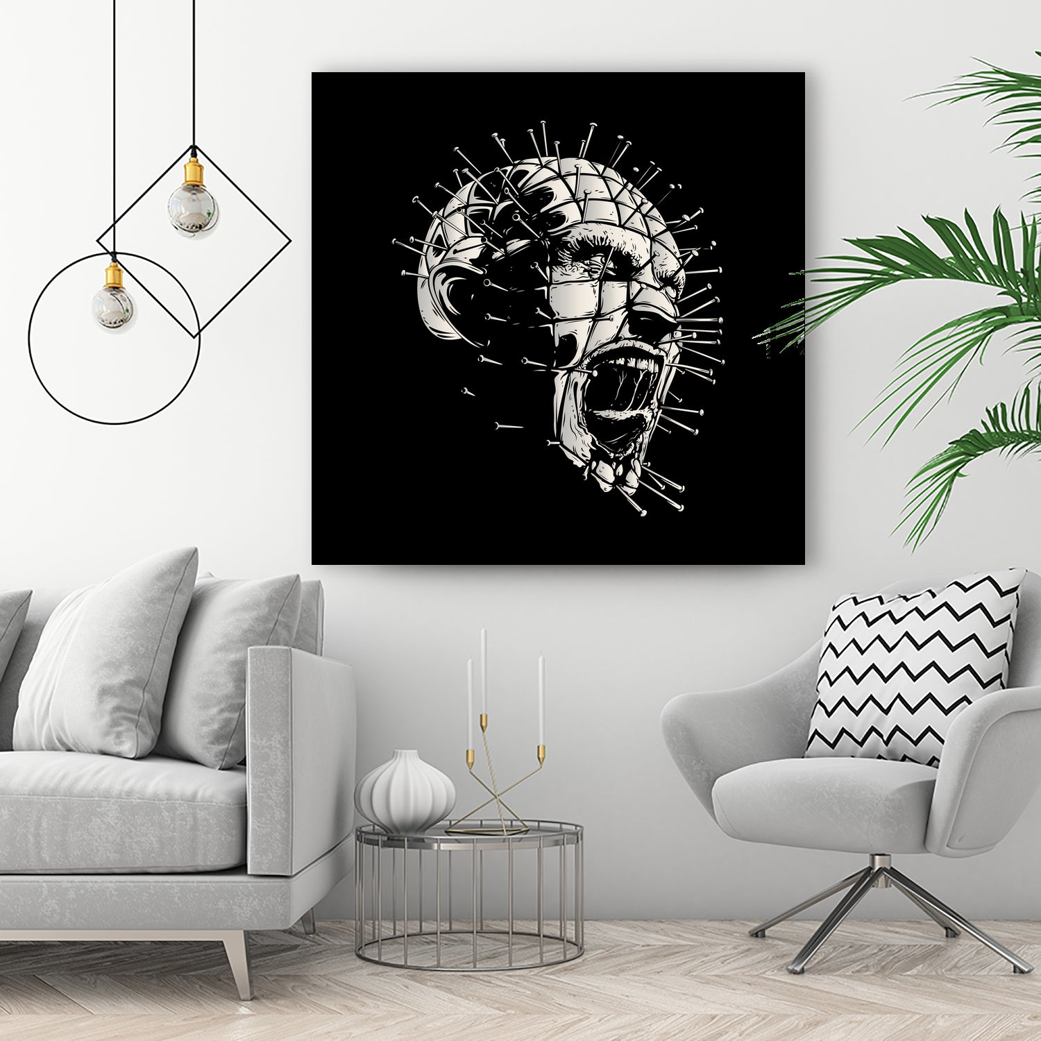 Pinhead by Nick Beery on GIANT ART - black digital drawing