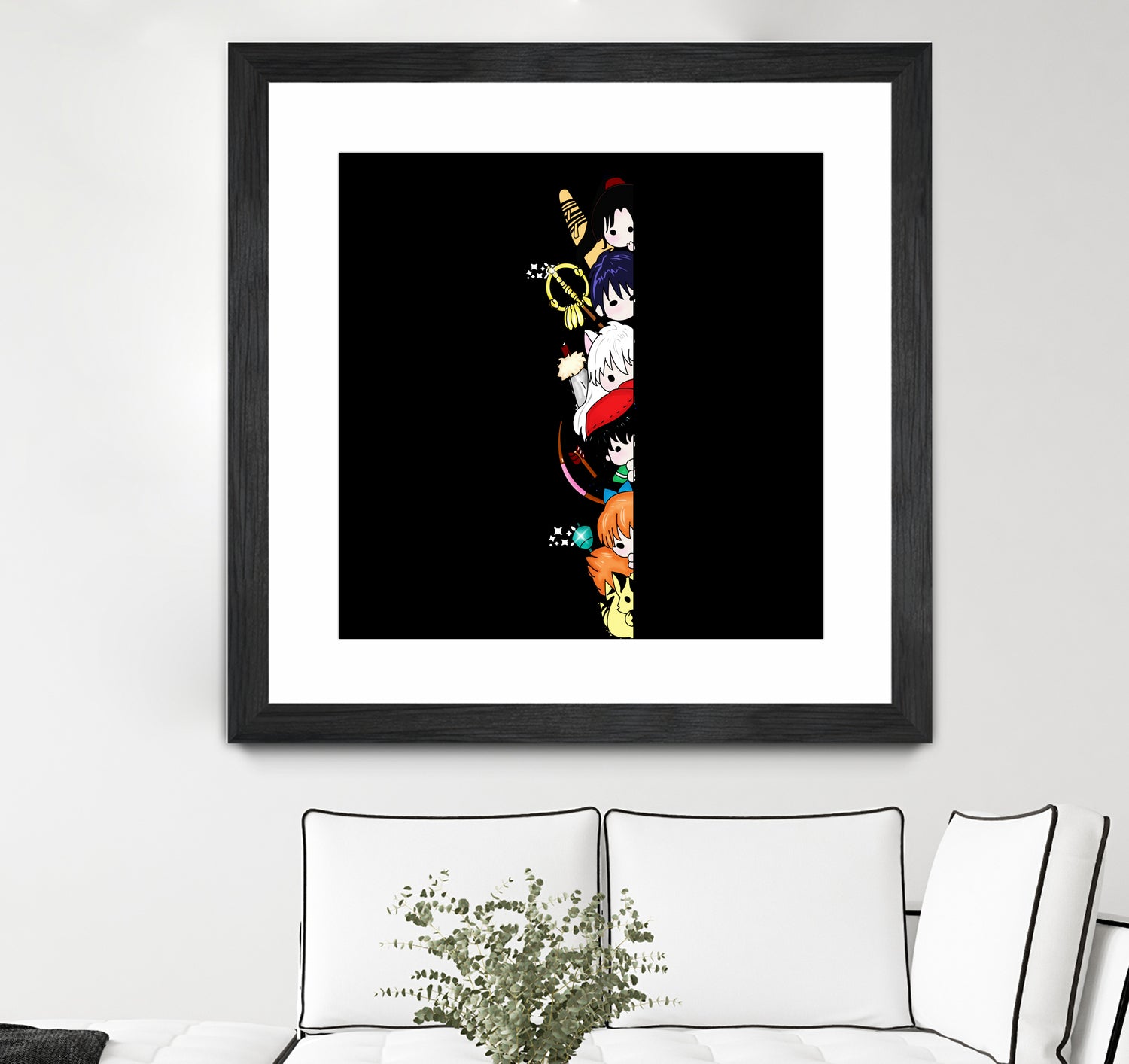 Inuyasha Kawaii anime by Cynthia Blanco on GIANT ART - red character design