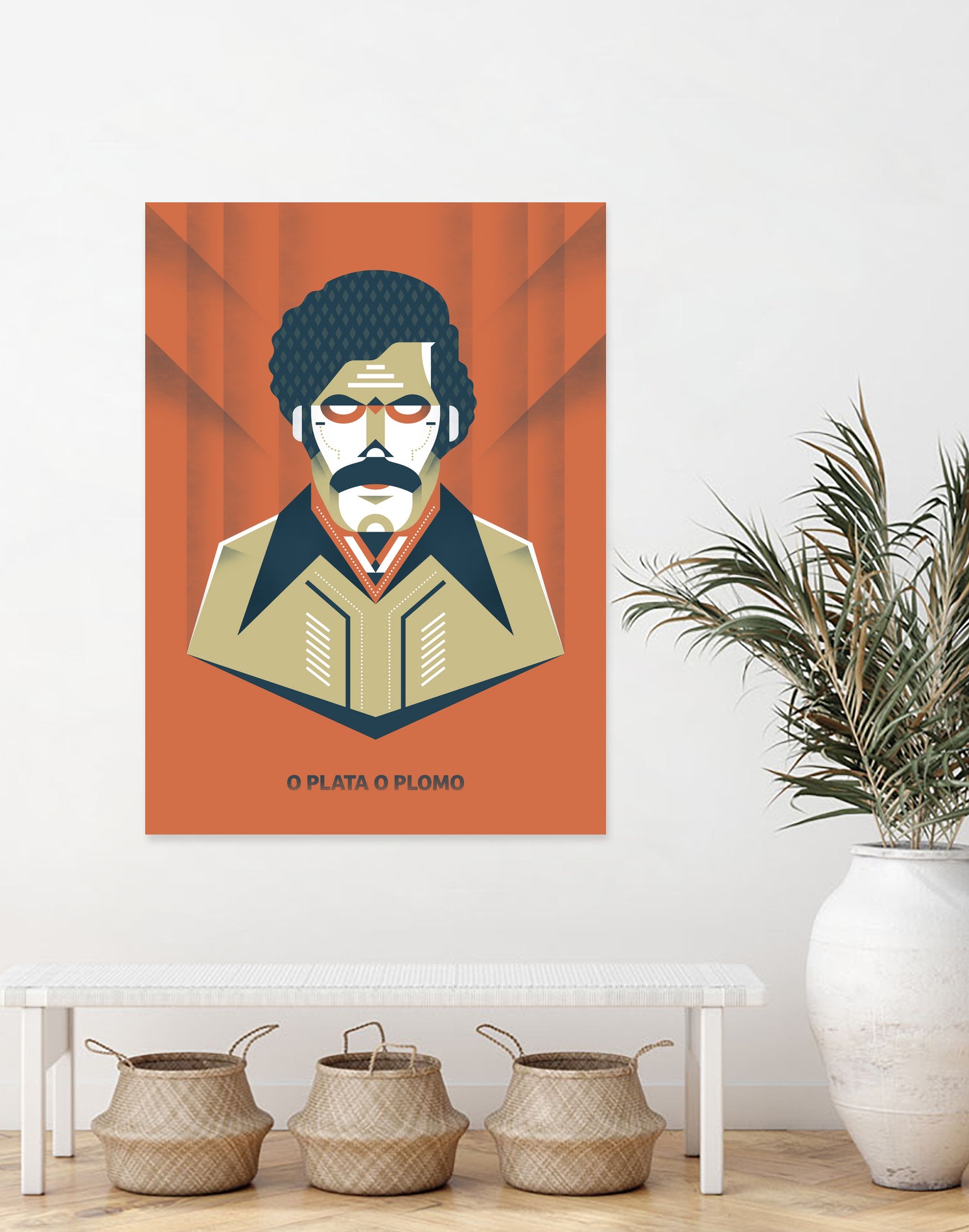 O plata o plomo by Oscar Diodoro on GIANT ART - orange character design