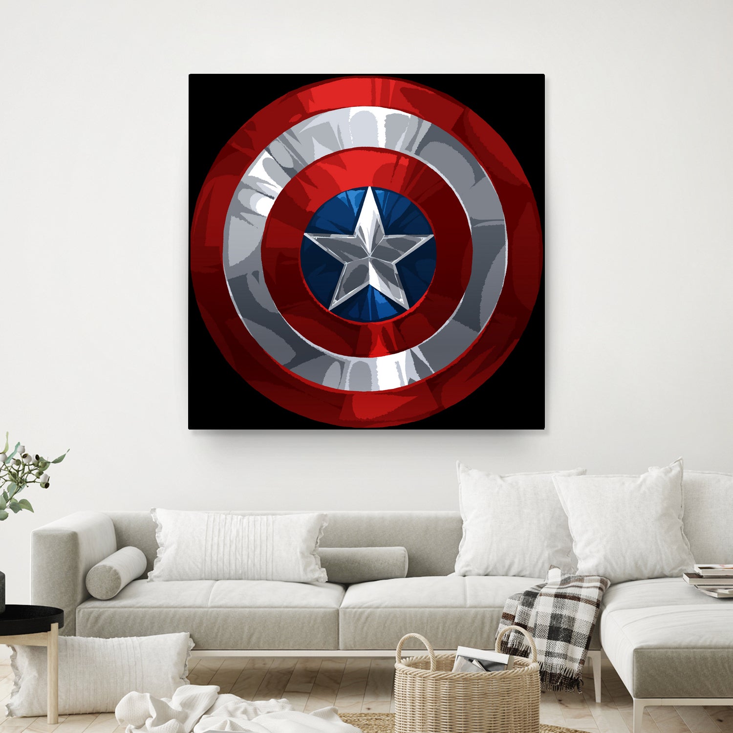 The Shield by Nikita Abakumov on GIANT ART - black digital painting