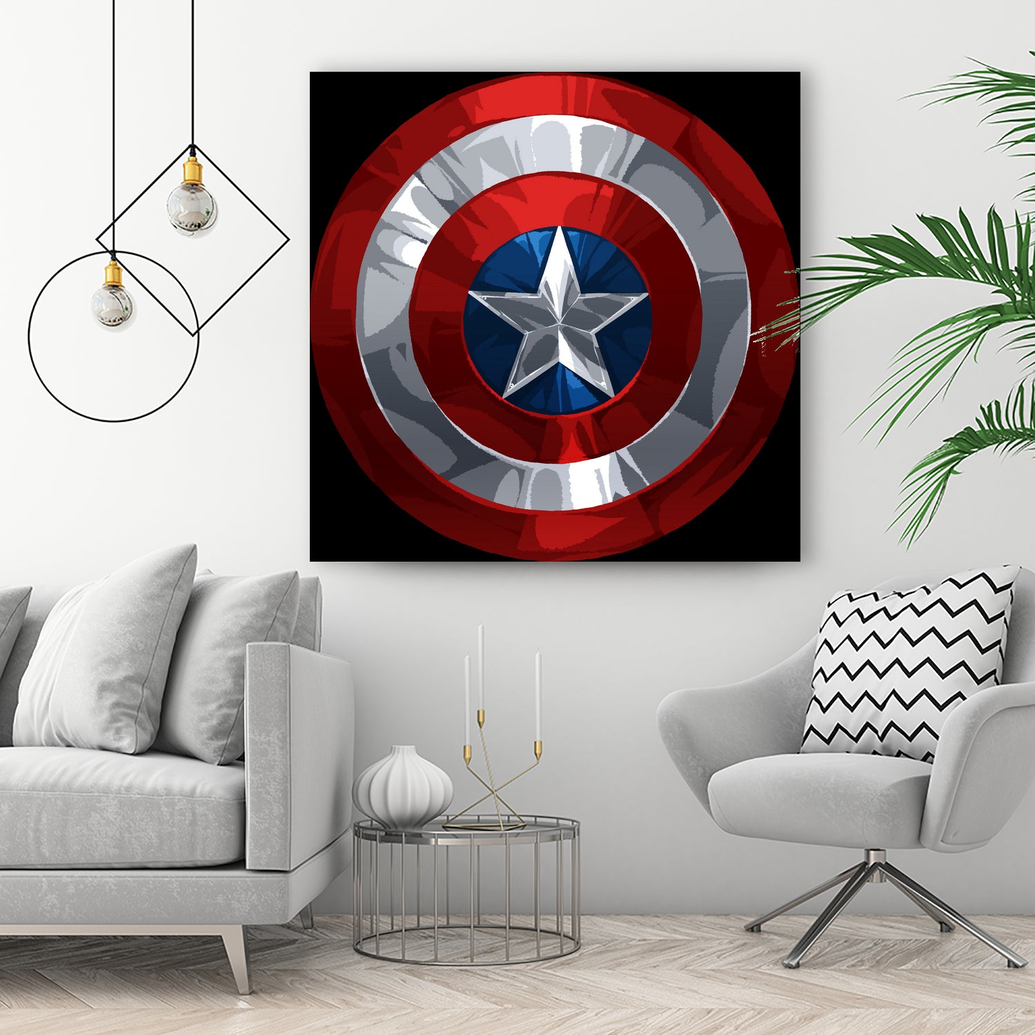 The Shield by Nikita Abakumov on GIANT ART - black digital painting
