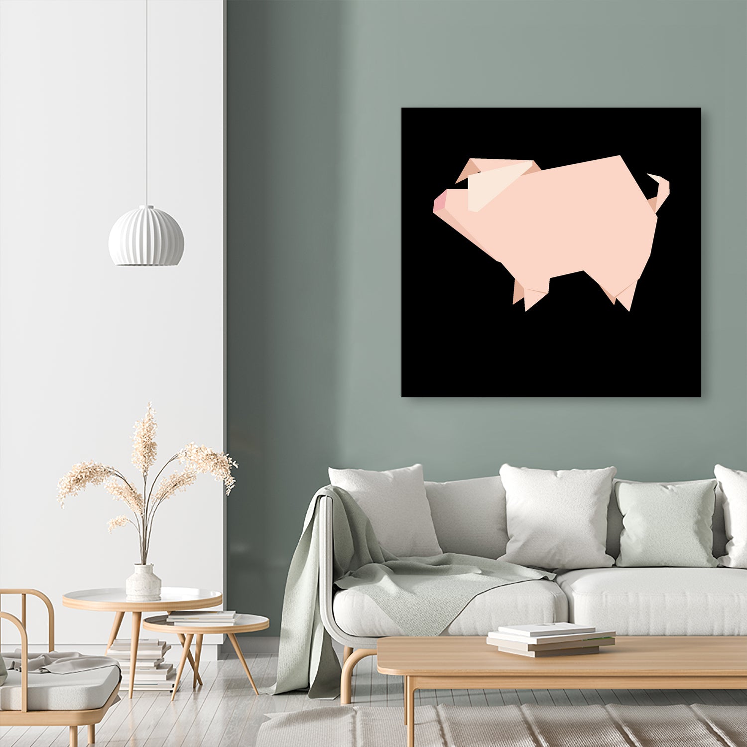 Paper Pigs (Patterns Please) by Lalaine Lim on GIANT ART - pink character design