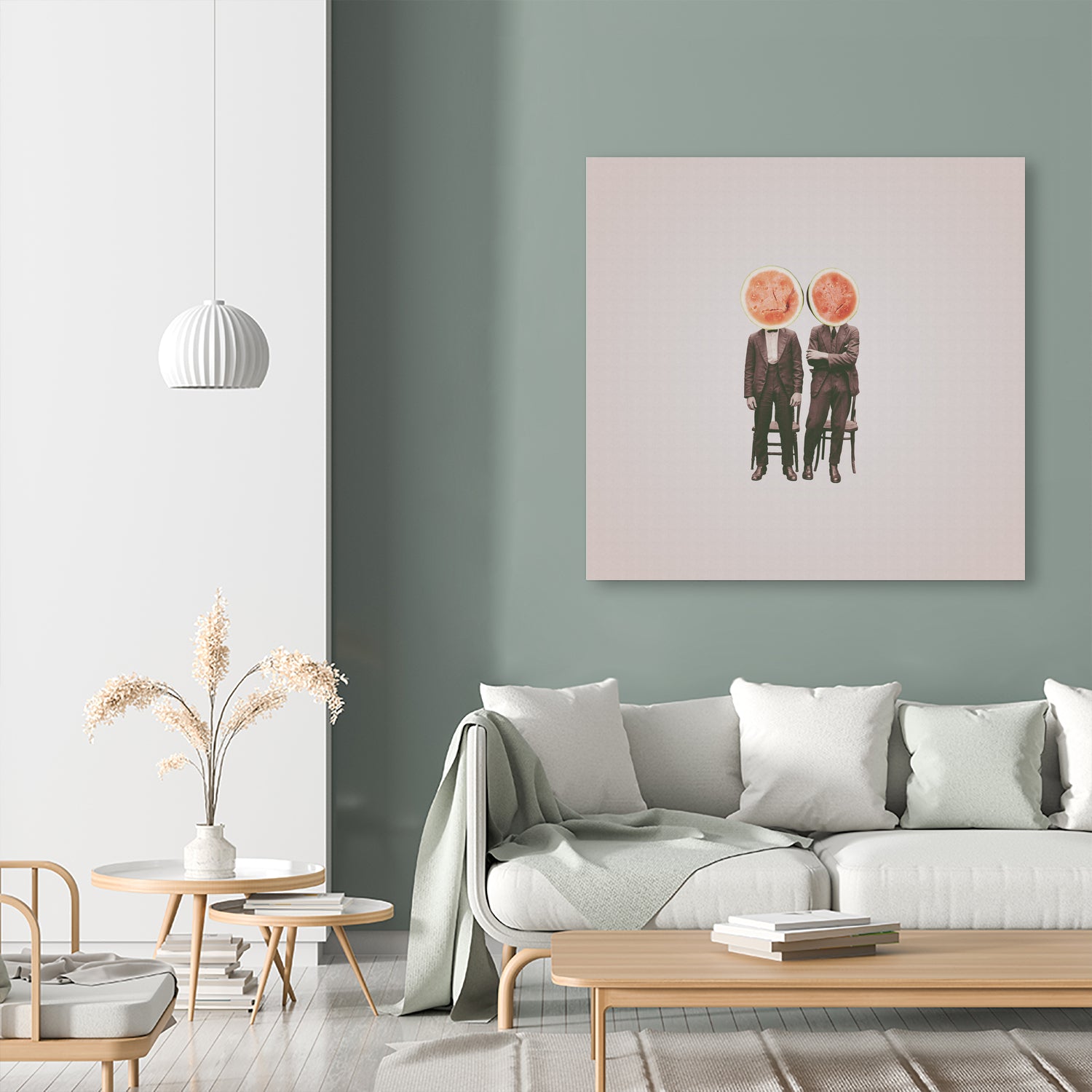 Watermelon Mugshot by Isa Valimaki on GIANT ART - red photo manipulation