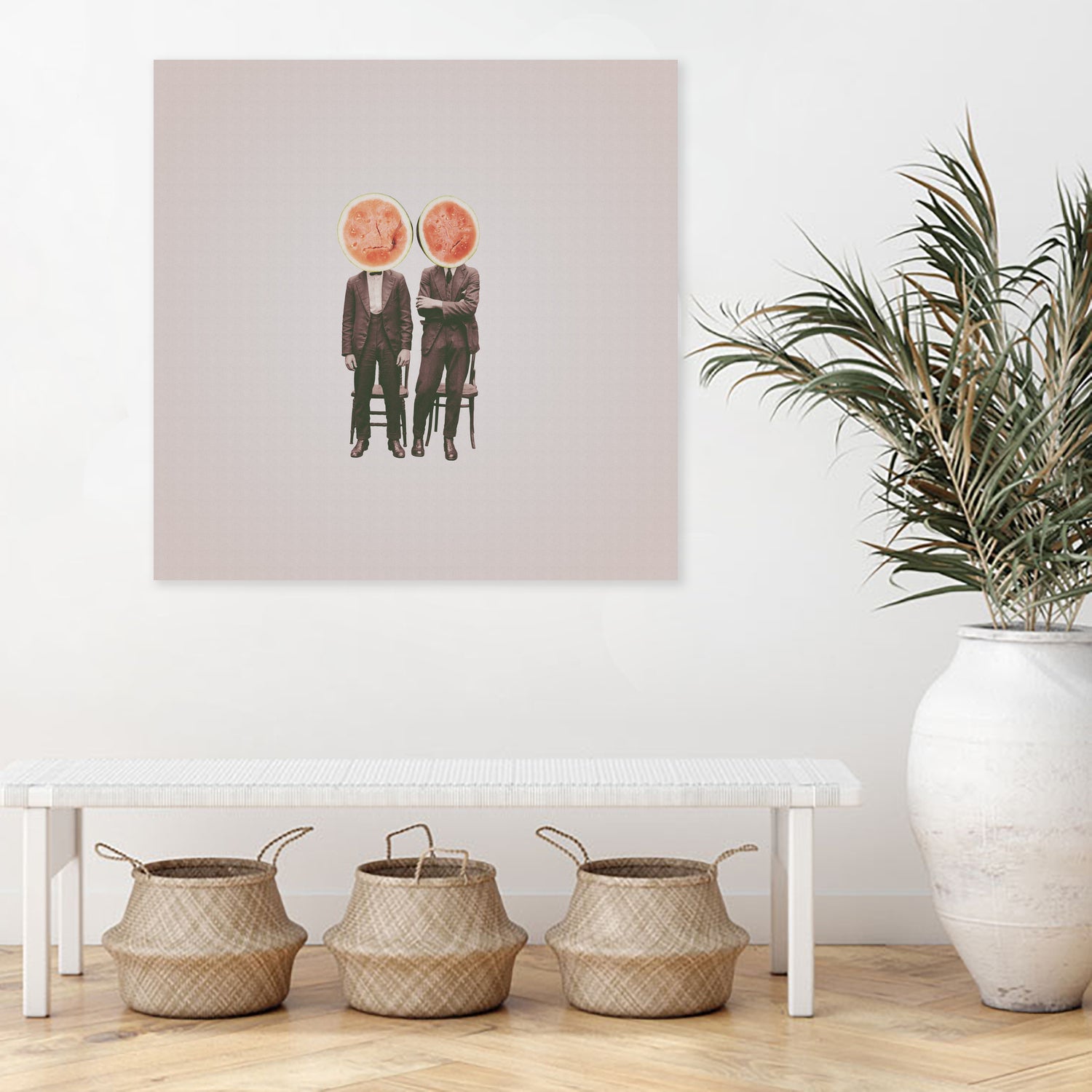 Watermelon Mugshot by Isa Valimaki on GIANT ART - red photo manipulation