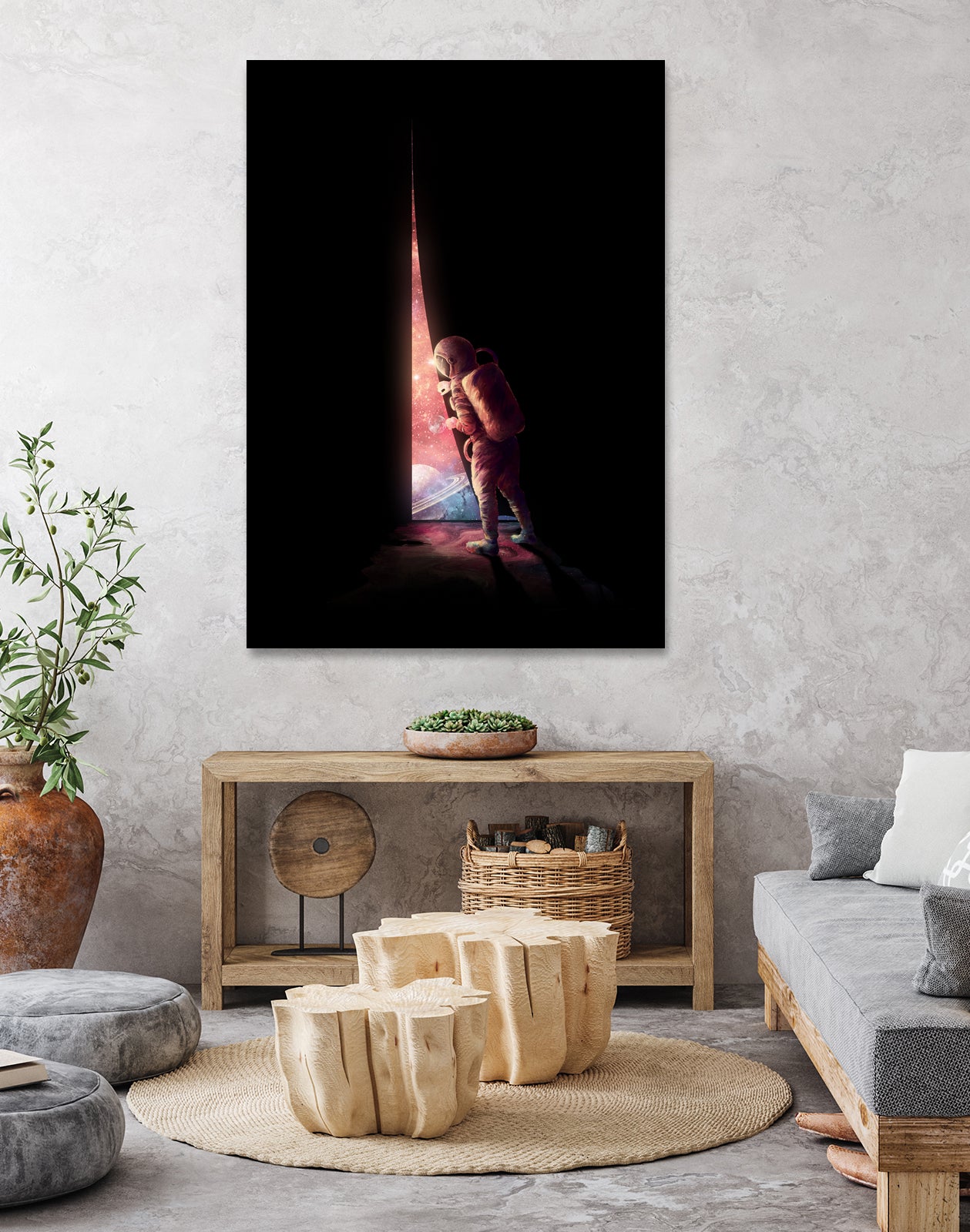 The Opening by Francis Mi Oza on GIANT ART - black digital painting