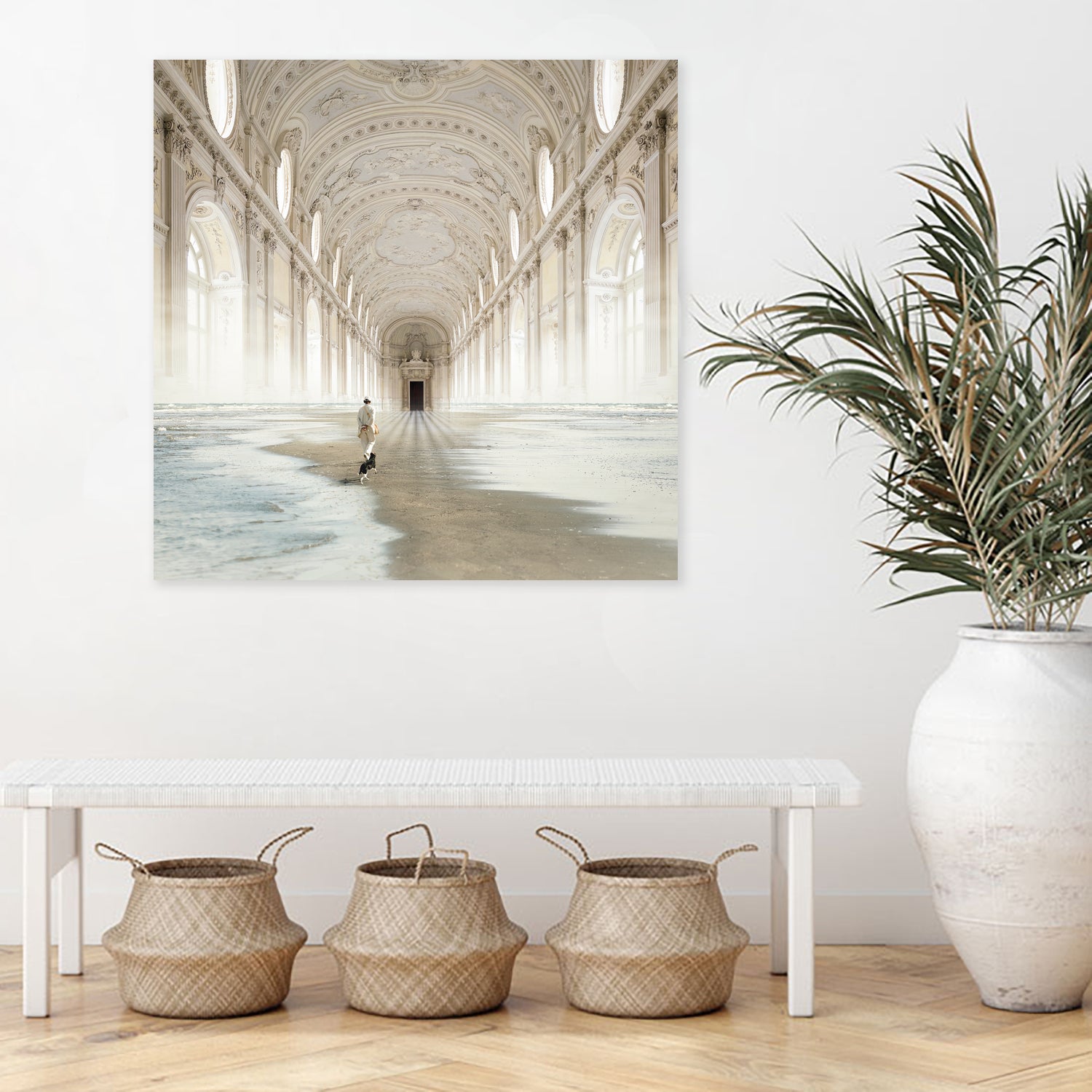 The Line by Evgenij Soloviev on GIANT ART - brown photo illustration