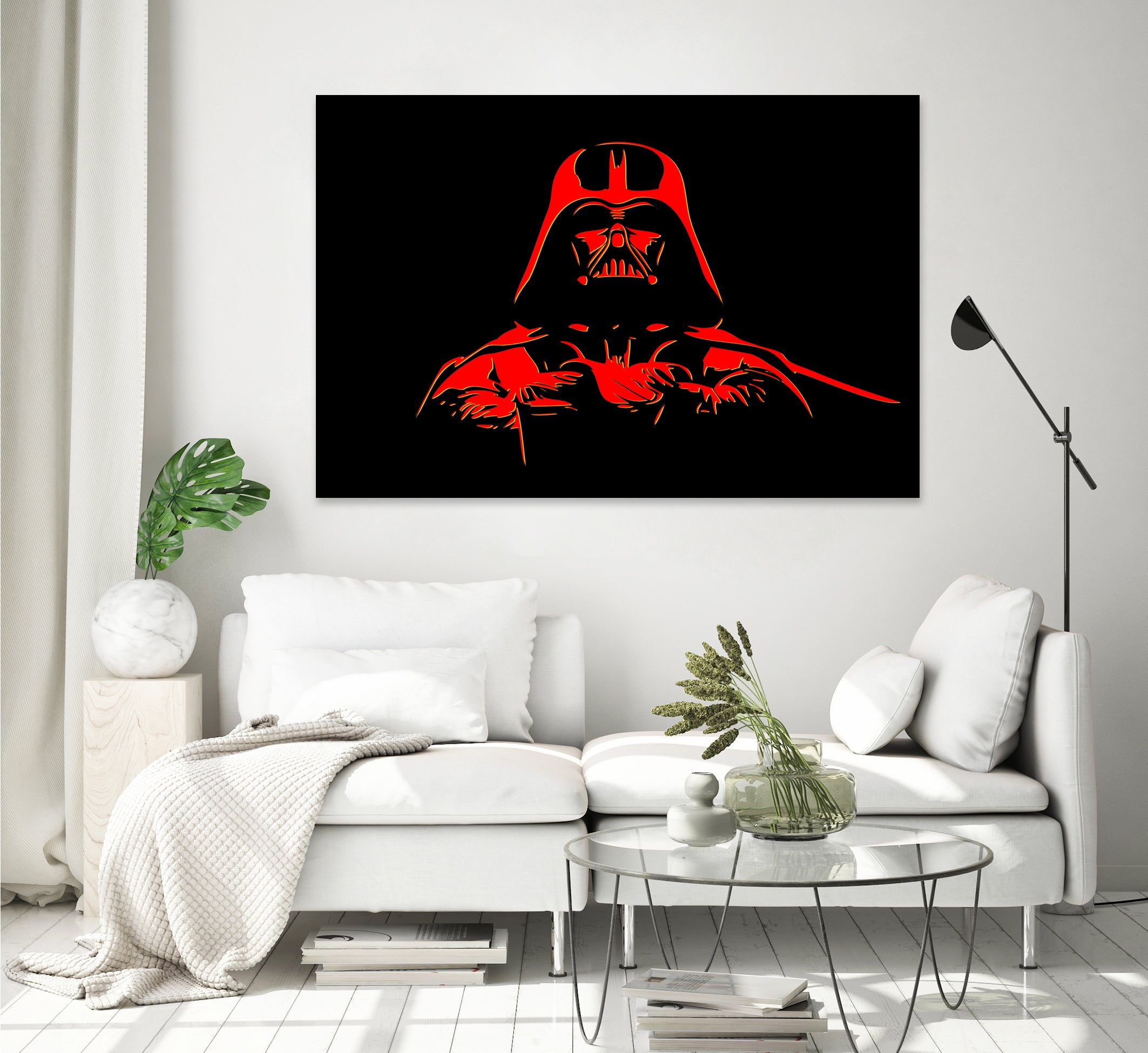Darth Vader | Pop Art by William Cuccio on GIANT ART - black digital painting