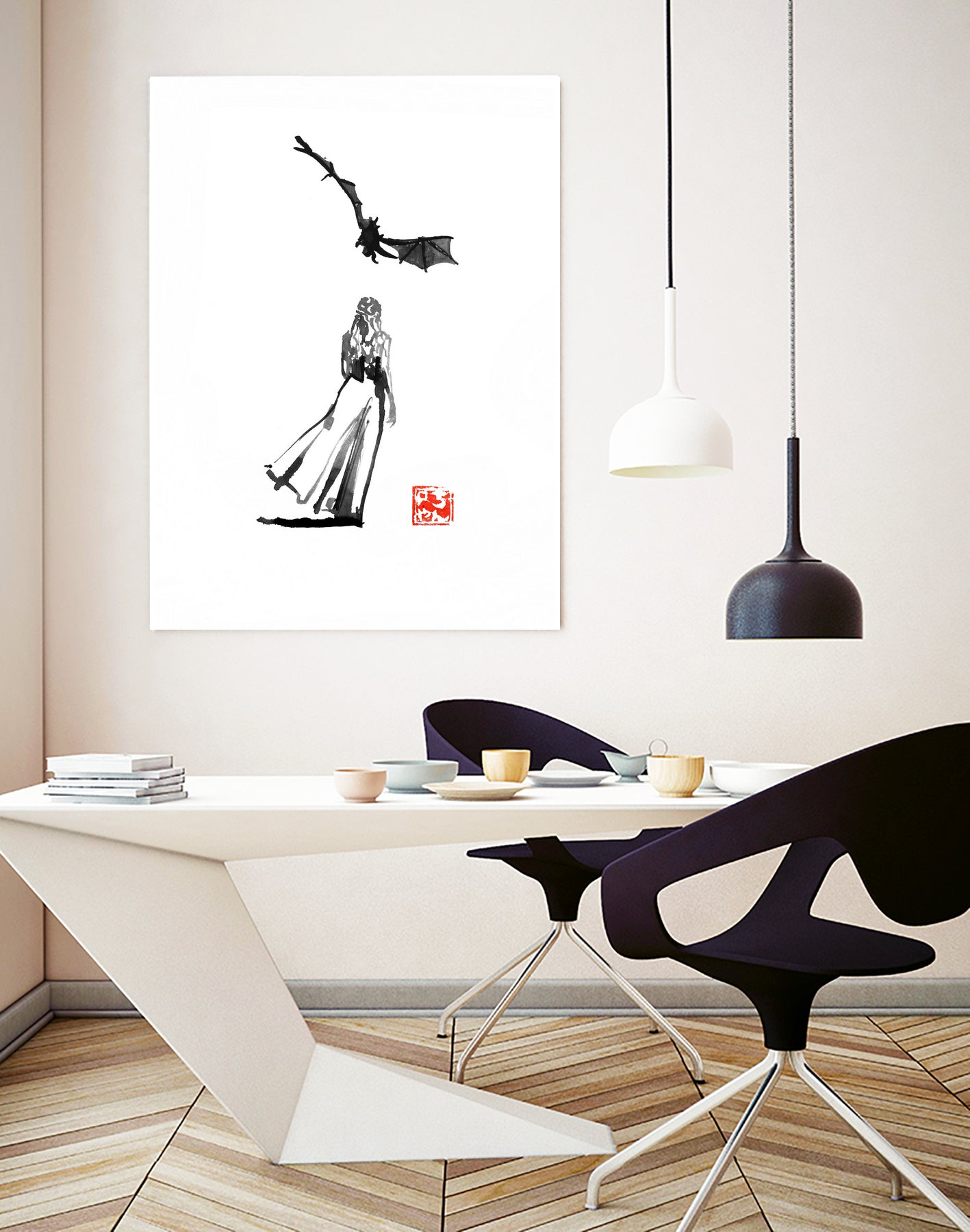 ballad by philippe imbert on GIANT ART - black character design