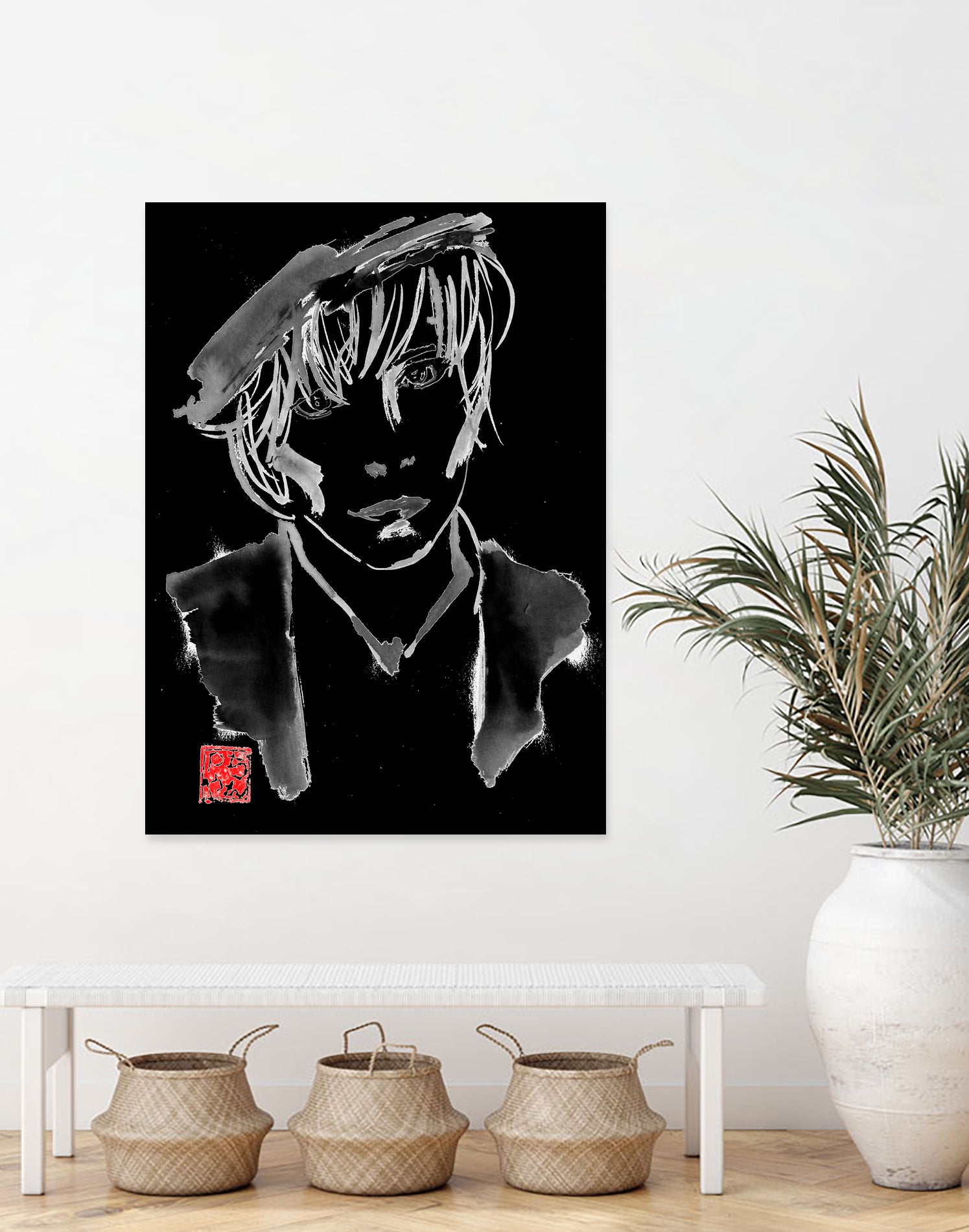 mylene farmer by philippe imbert on GIANT ART - black character design