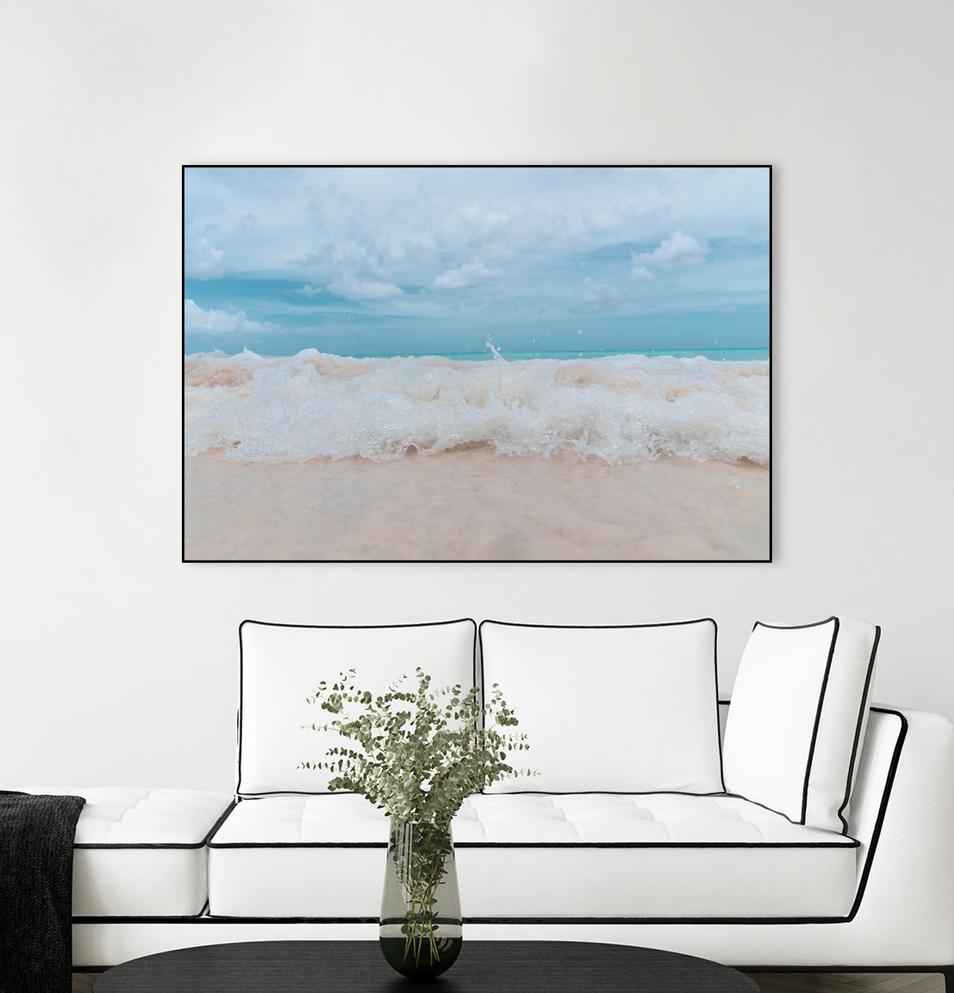 Caribbean Rush 1 by ©AnitasBellasArt on GIANT ART - blue coastal