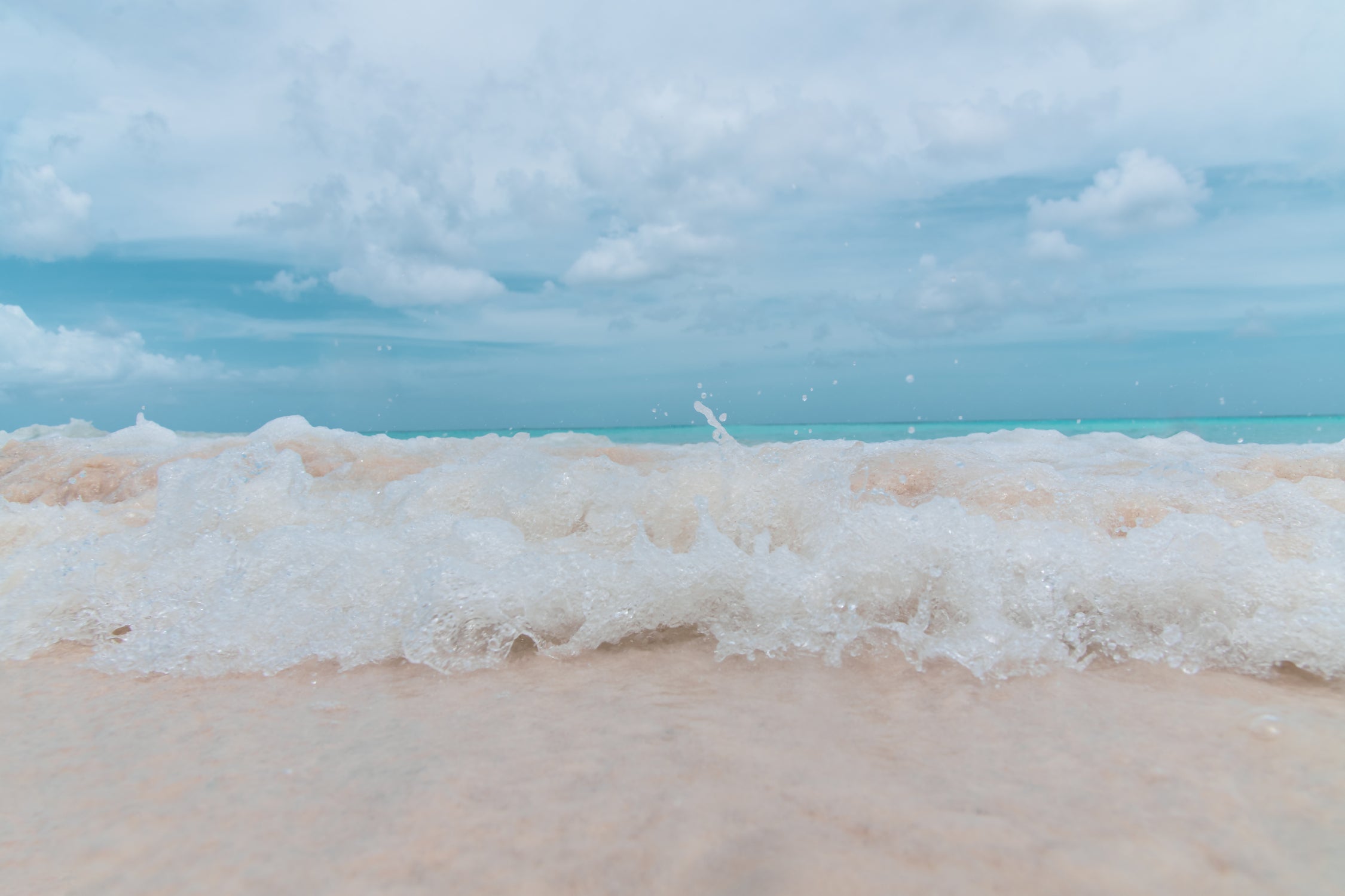 Caribbean Rush 1 by ©AnitasBellasArt on GIANT ART - blue coastal