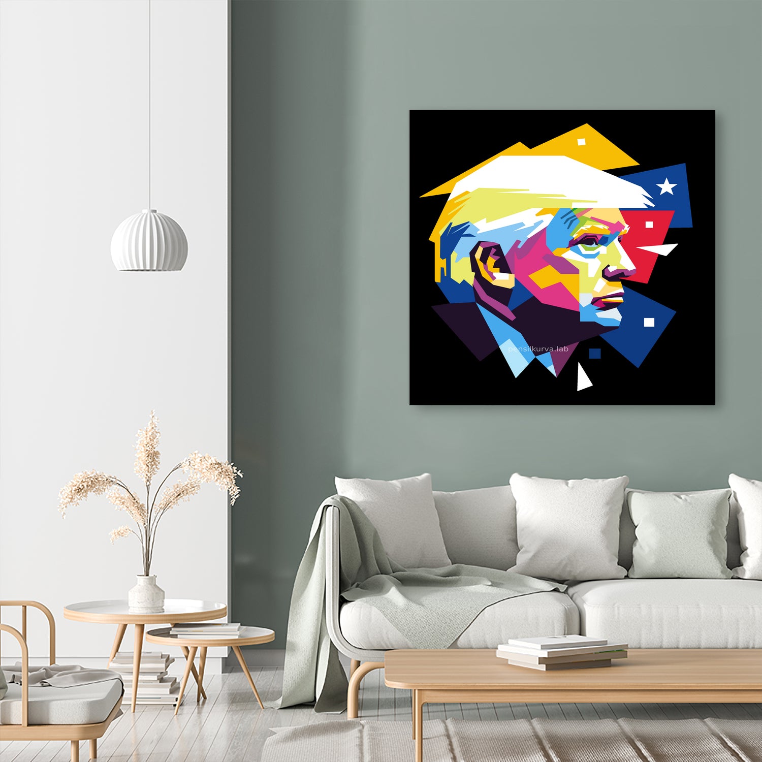 We Call him "Trump" by Robby Fathur on GIANT ART - white photo illustration