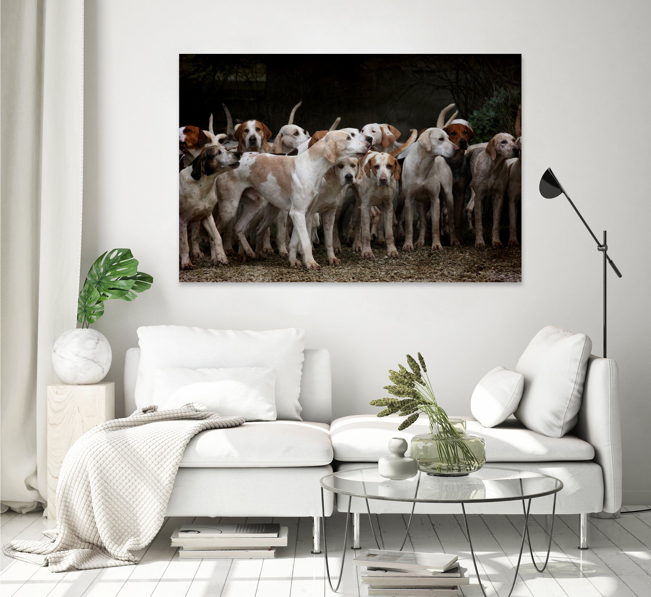 dog herd canine animal pet hounds by Retno Asih Mustakimah on GIANT ART - brown photo manipulation