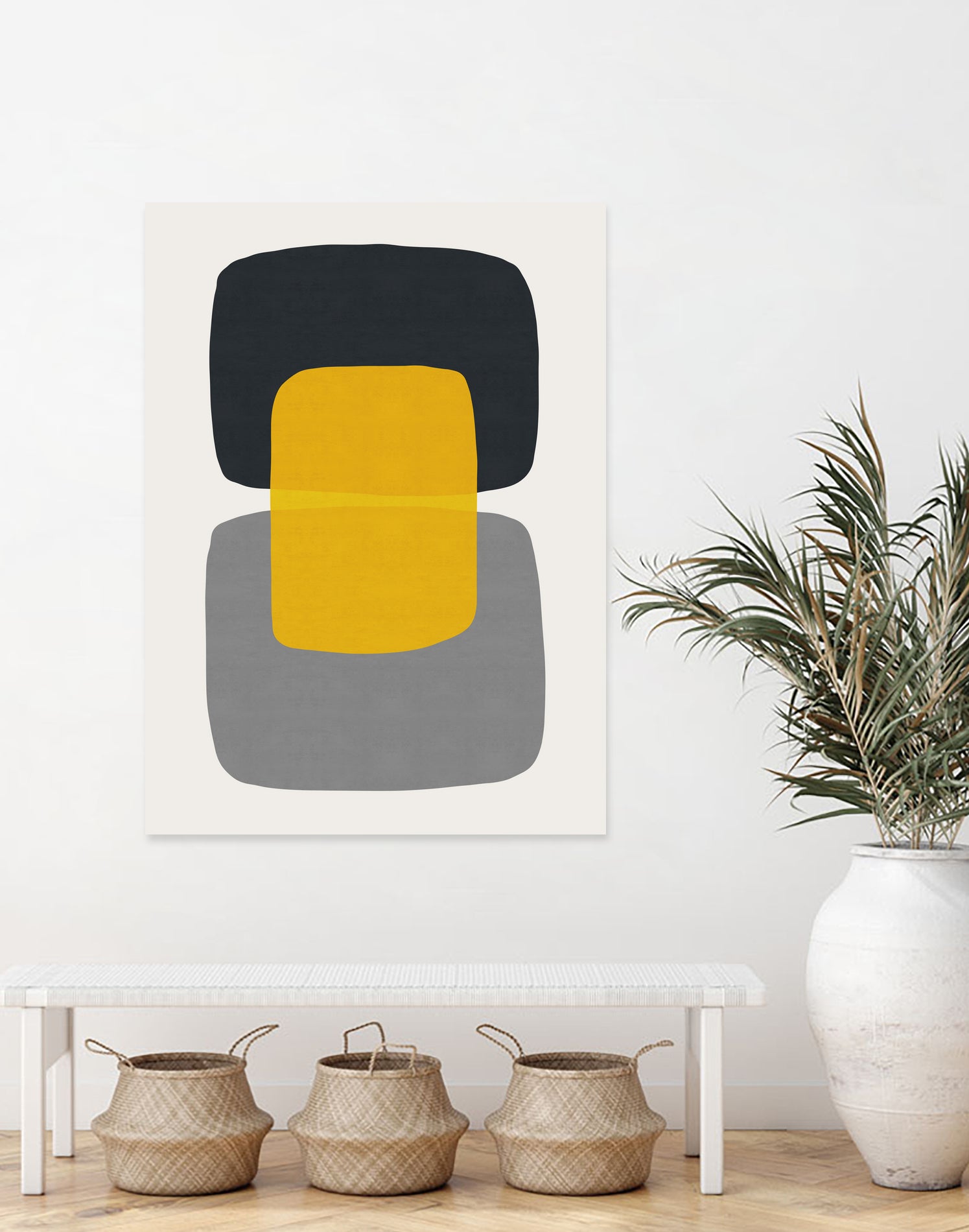 Abstract II by Vitor Costa on GIANT ART - yellow vector illustration
