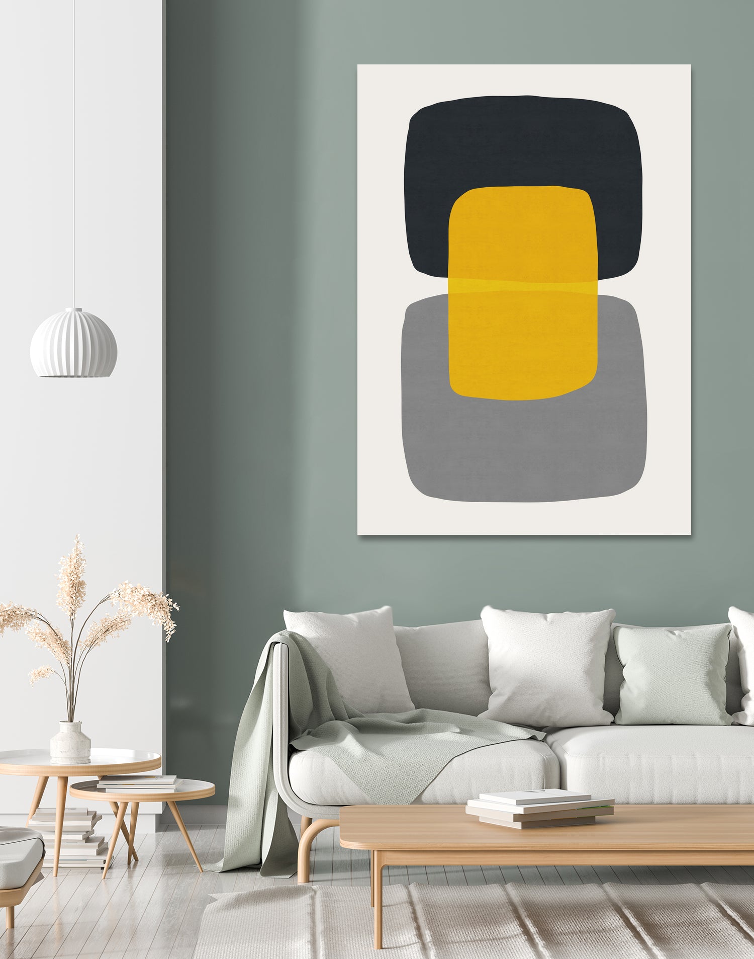 Abstract II by Vitor Costa on GIANT ART - yellow vector illustration