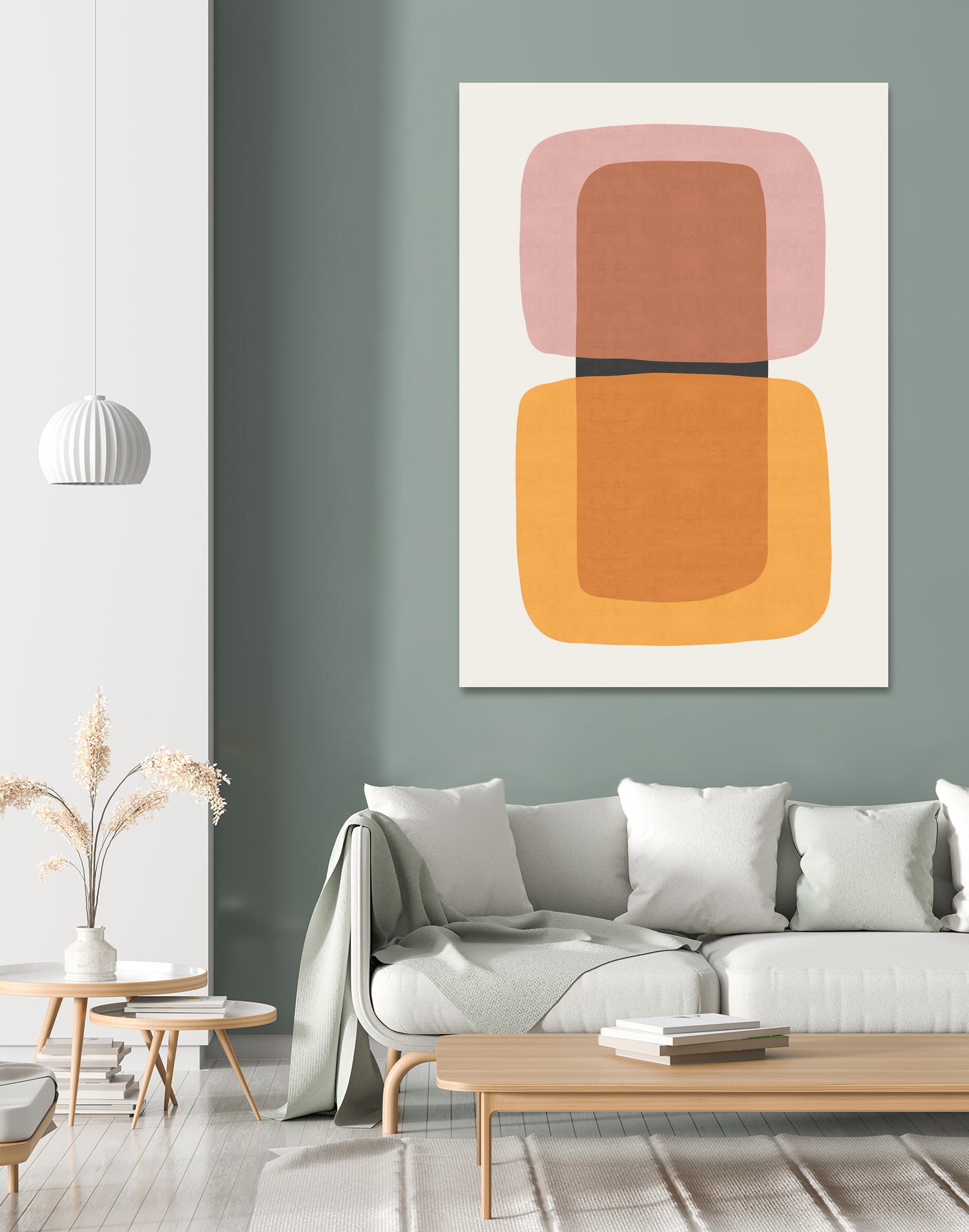 Abstract XXII by Vitor Costa on GIANT ART - pink digital painting