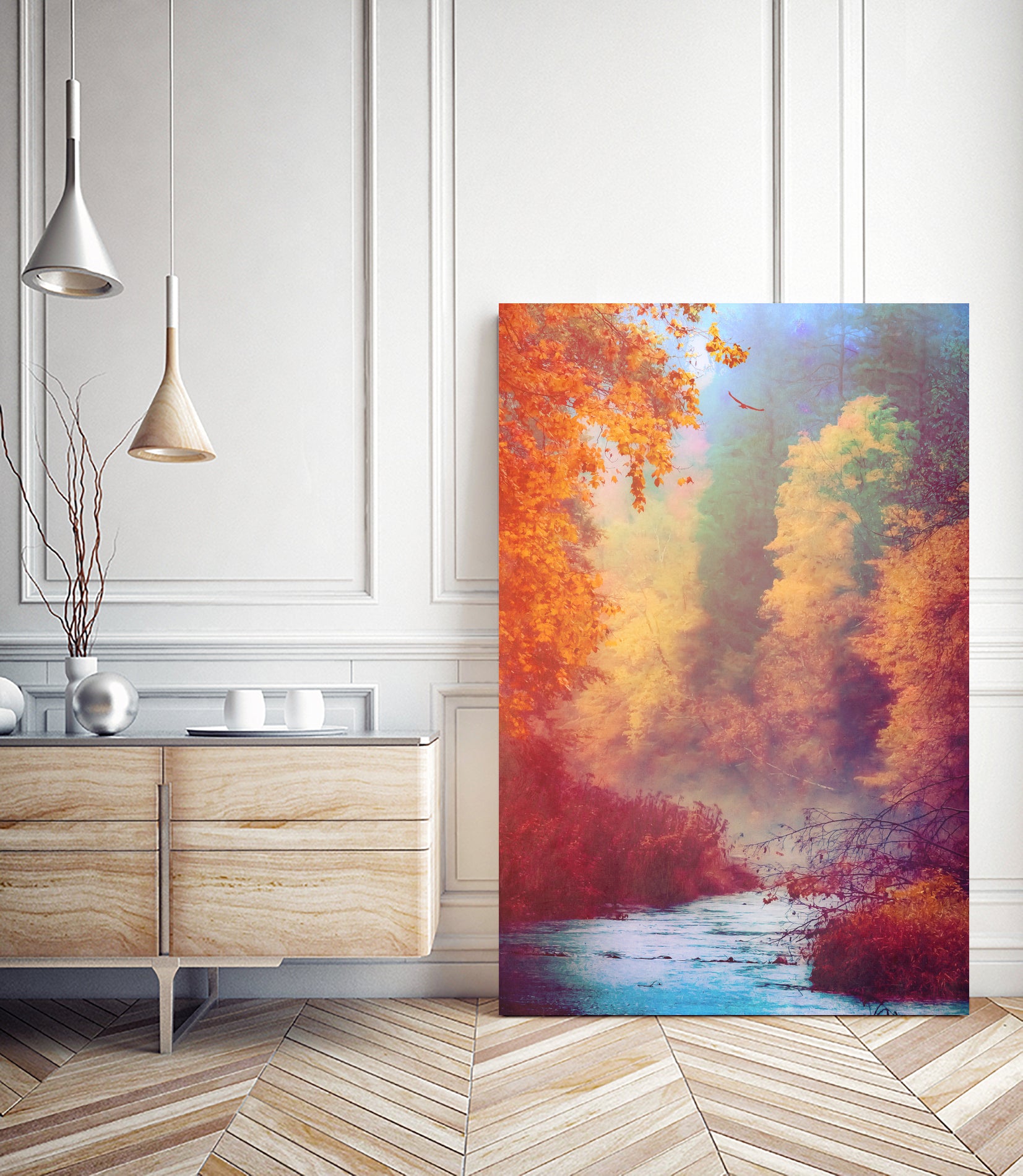 Dreams Remembered by Kristin Hunt on GIANT ART - orange processing/programming