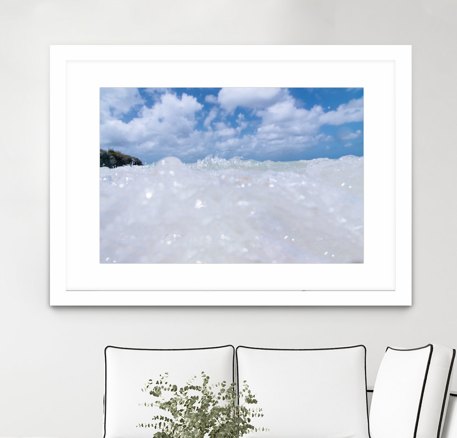 Dive into the Caribbean Sea 1 by AnitasBellasArt on GIANT ART - blue coastal sea