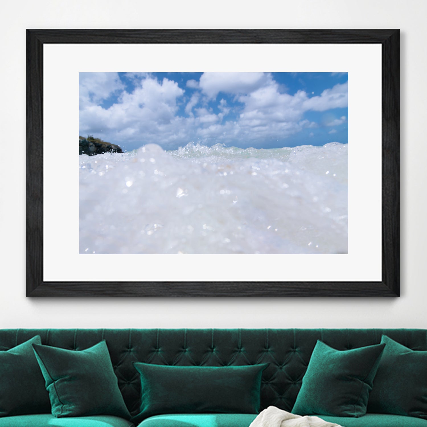 Dive into the Caribbean Sea 1 by AnitasBellasArt on GIANT ART - blue coastal sea