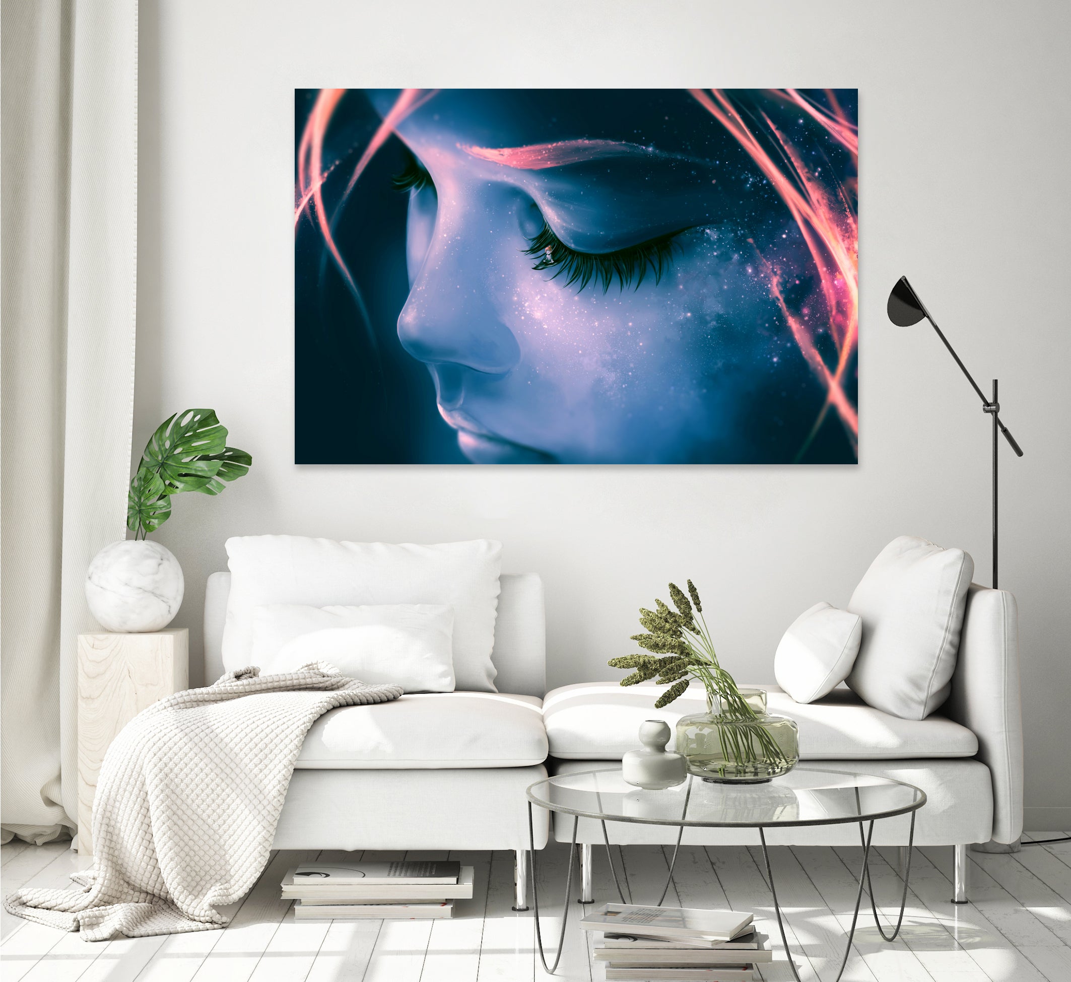 Focus on Yourself by Cyril Rolando on GIANT ART - blue digital painting